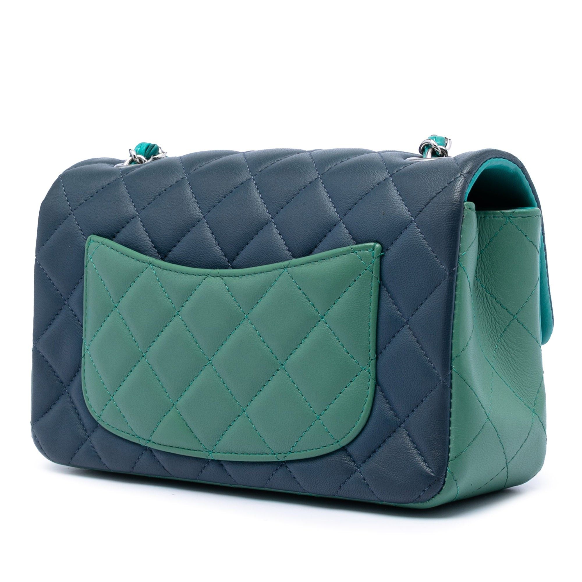Chanel Mini Rectangular Classic Tricolor Lambskin Single Flap Size ONE SIZE - 2 Thumbnail