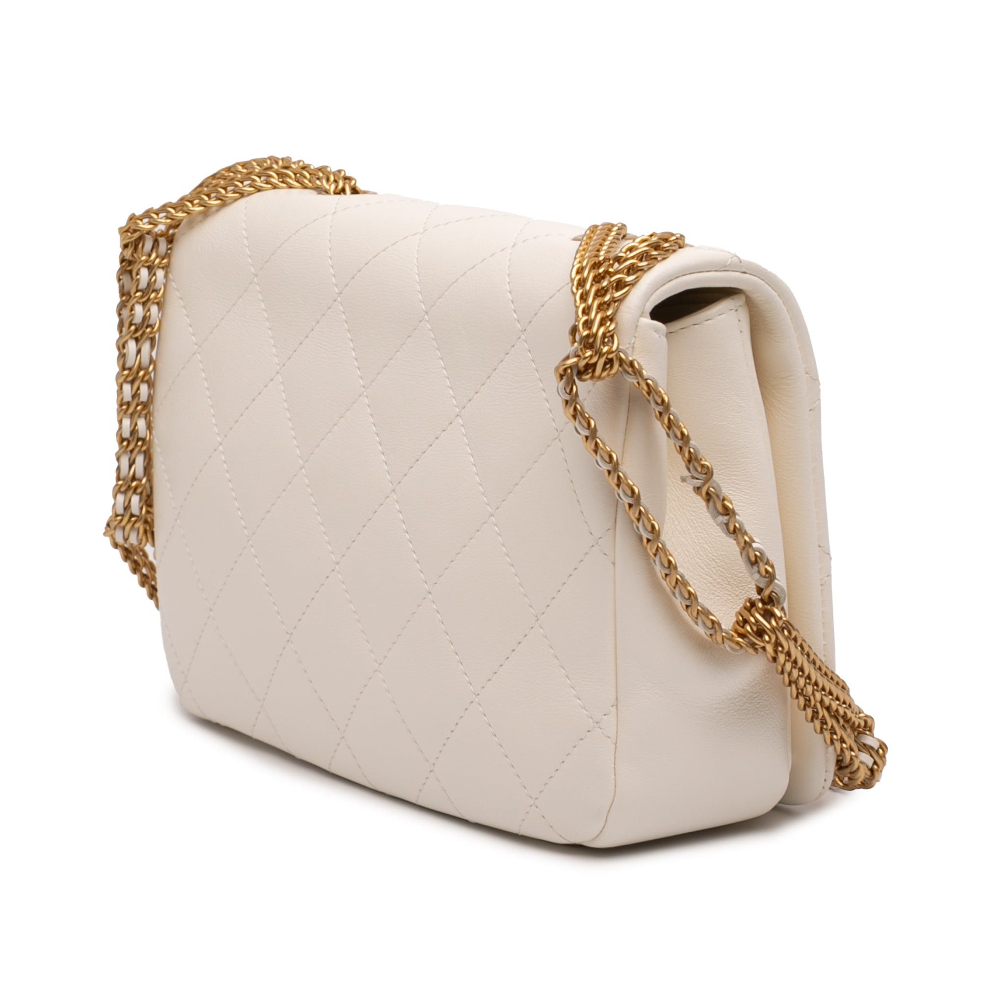 Chanel Small Quilted Lambskin On And On Chain Flap Size ONE SIZE - 2 Thumbnail