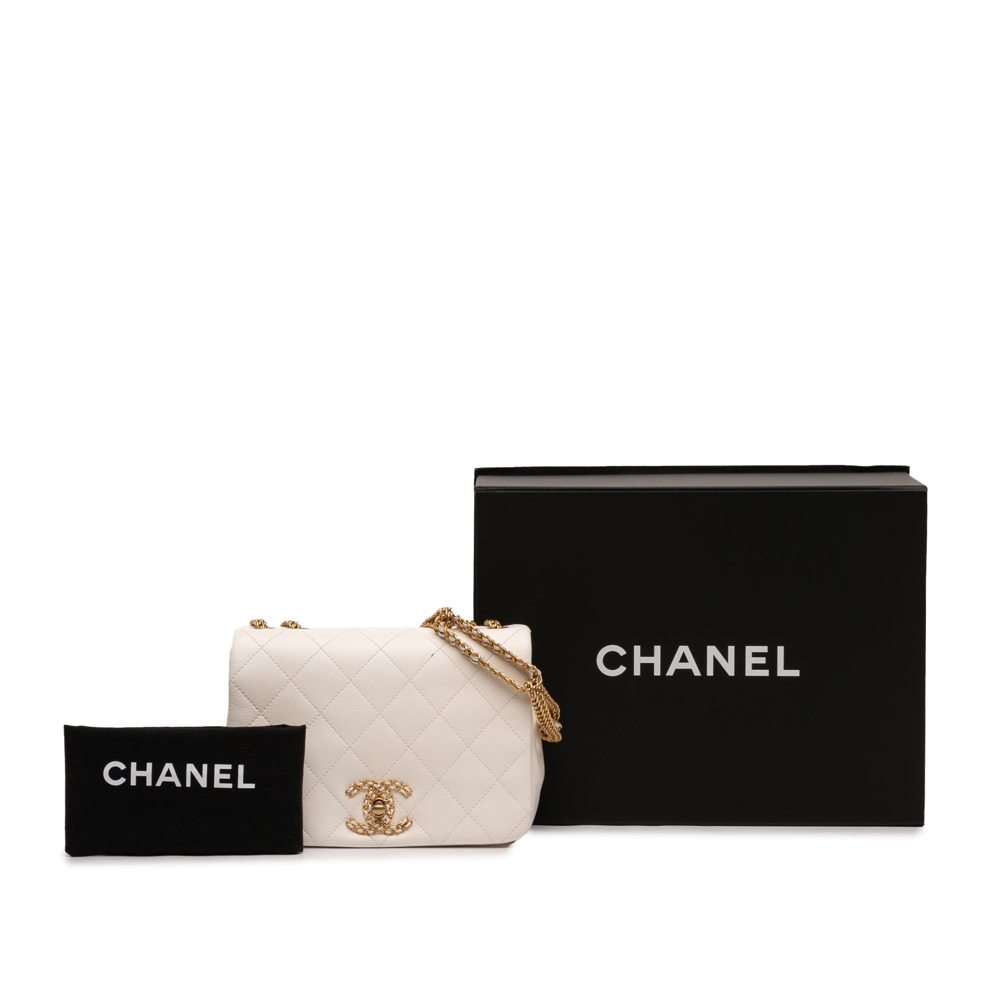 Chanel Small Quilted Lambskin On And On Chain Flap Size ONE SIZE - 11 Thumbnail
