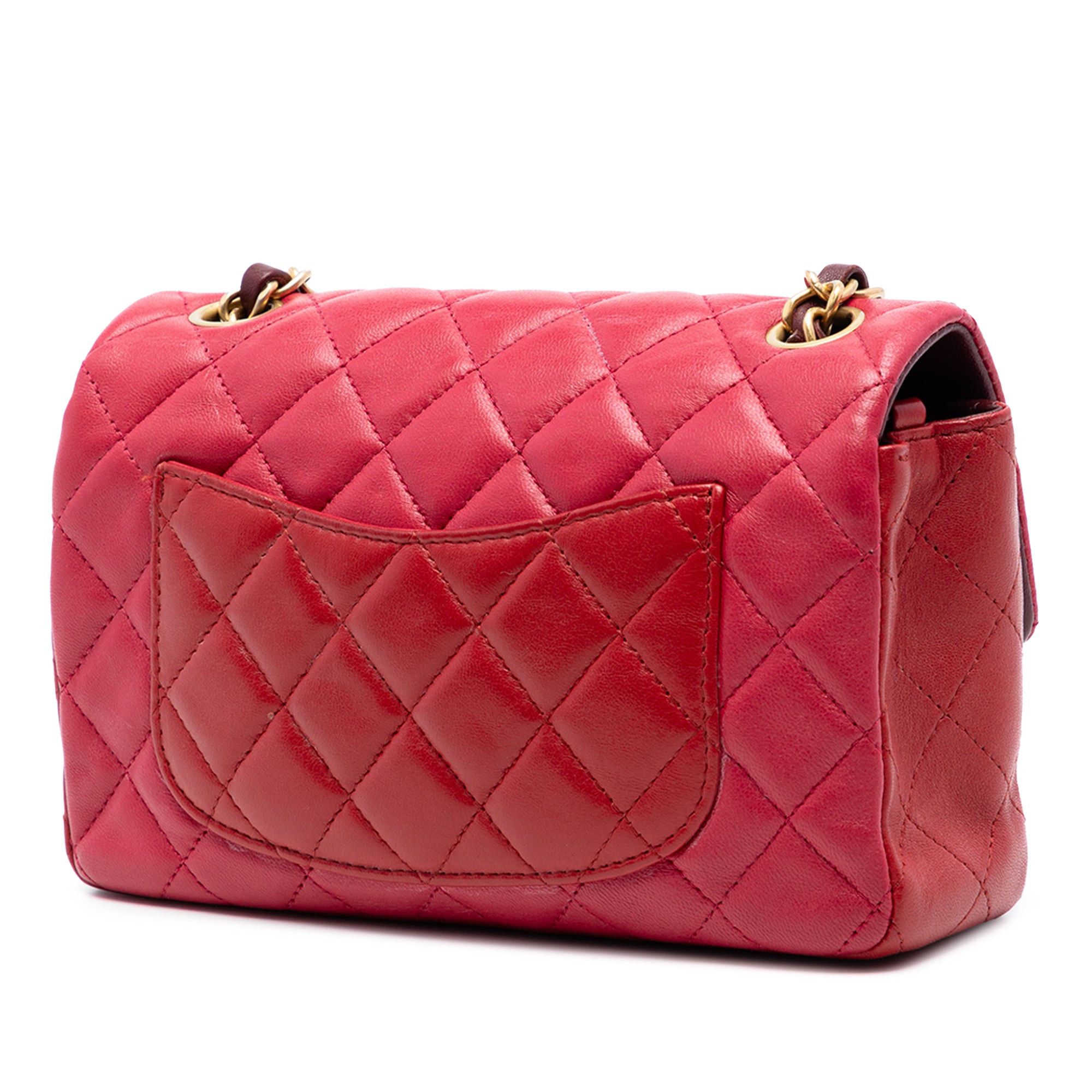 Chanel Mini Rectangular Classic Tricolor Lambskin Single Flap Size ONE SIZE - 2 Thumbnail