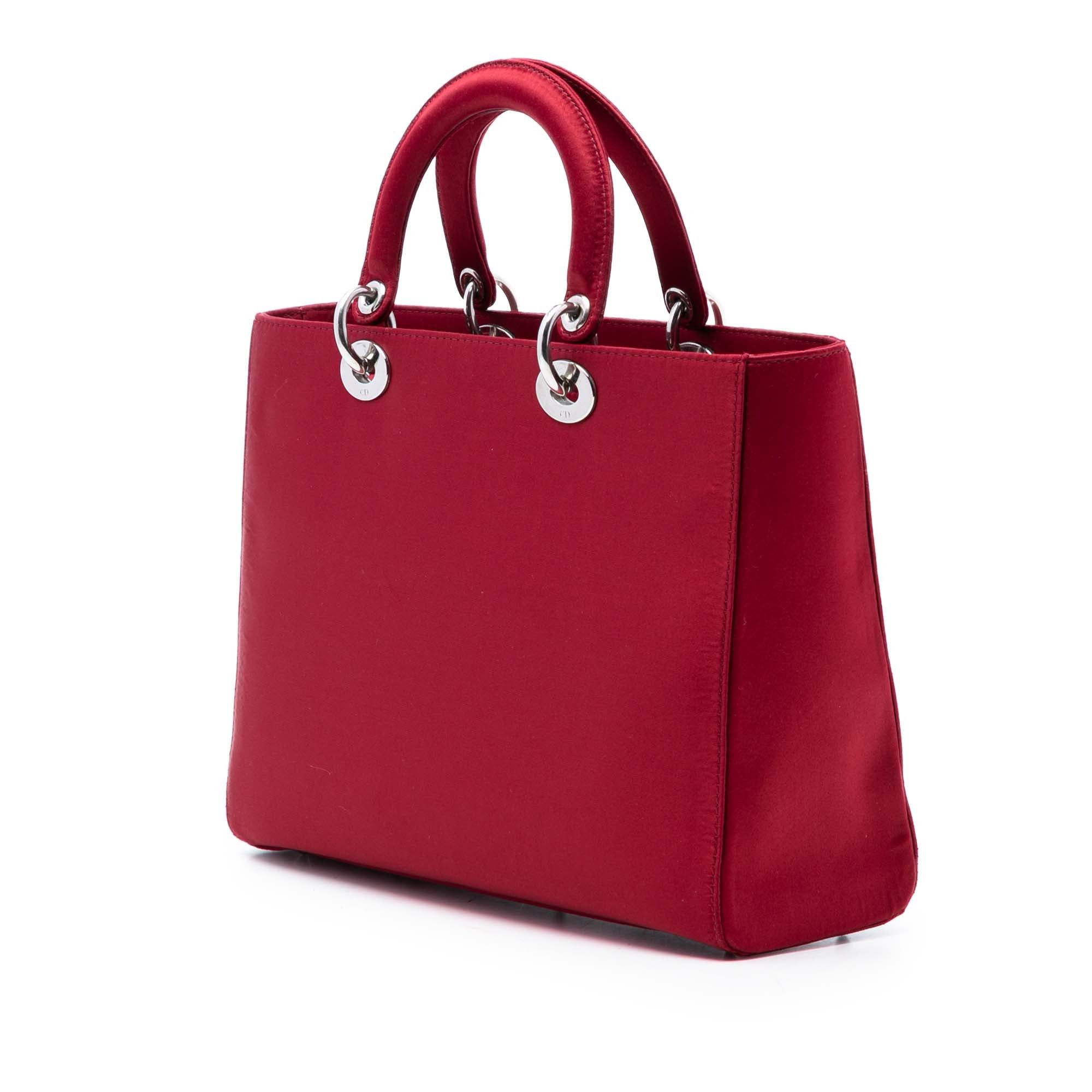 Dior Large Satin Lady Dior Size ONE SIZE - 2 Thumbnail