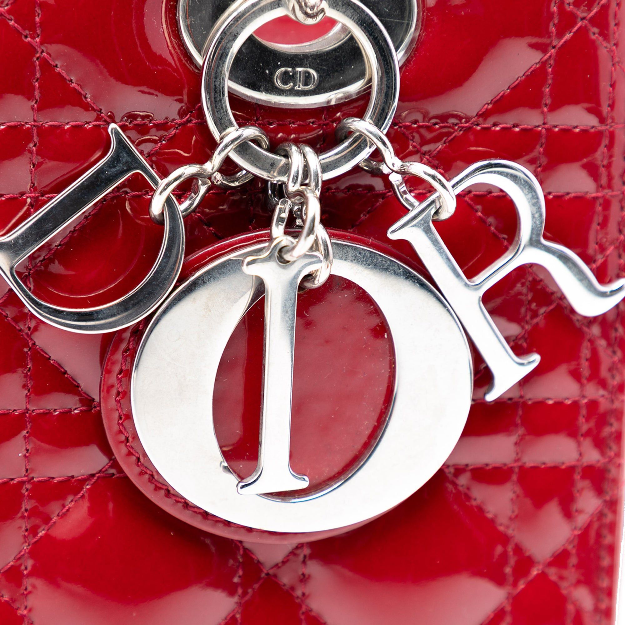 Dior Medium Patent Cannage Lady Dior Size ONE SIZE - 5 Thumbnail
