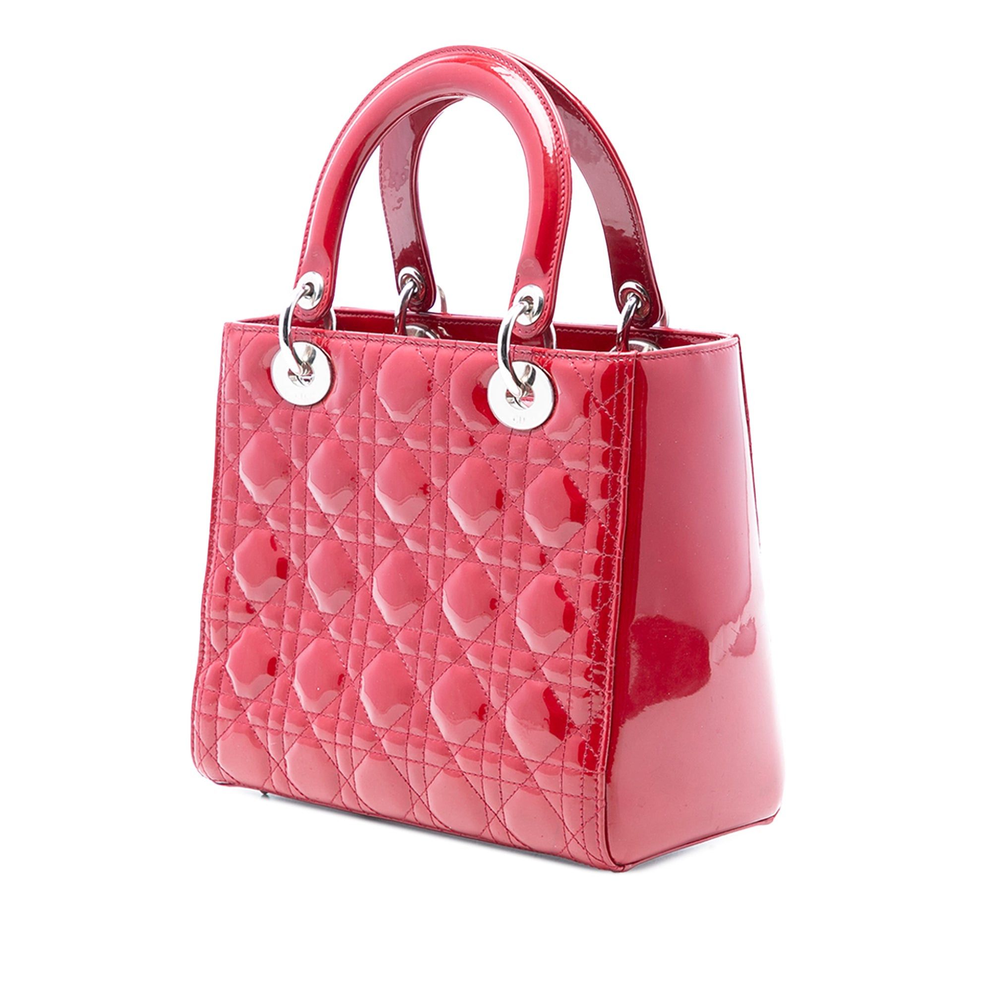 Dior Medium Patent Cannage Lady Dior Size ONE SIZE - 2 Thumbnail