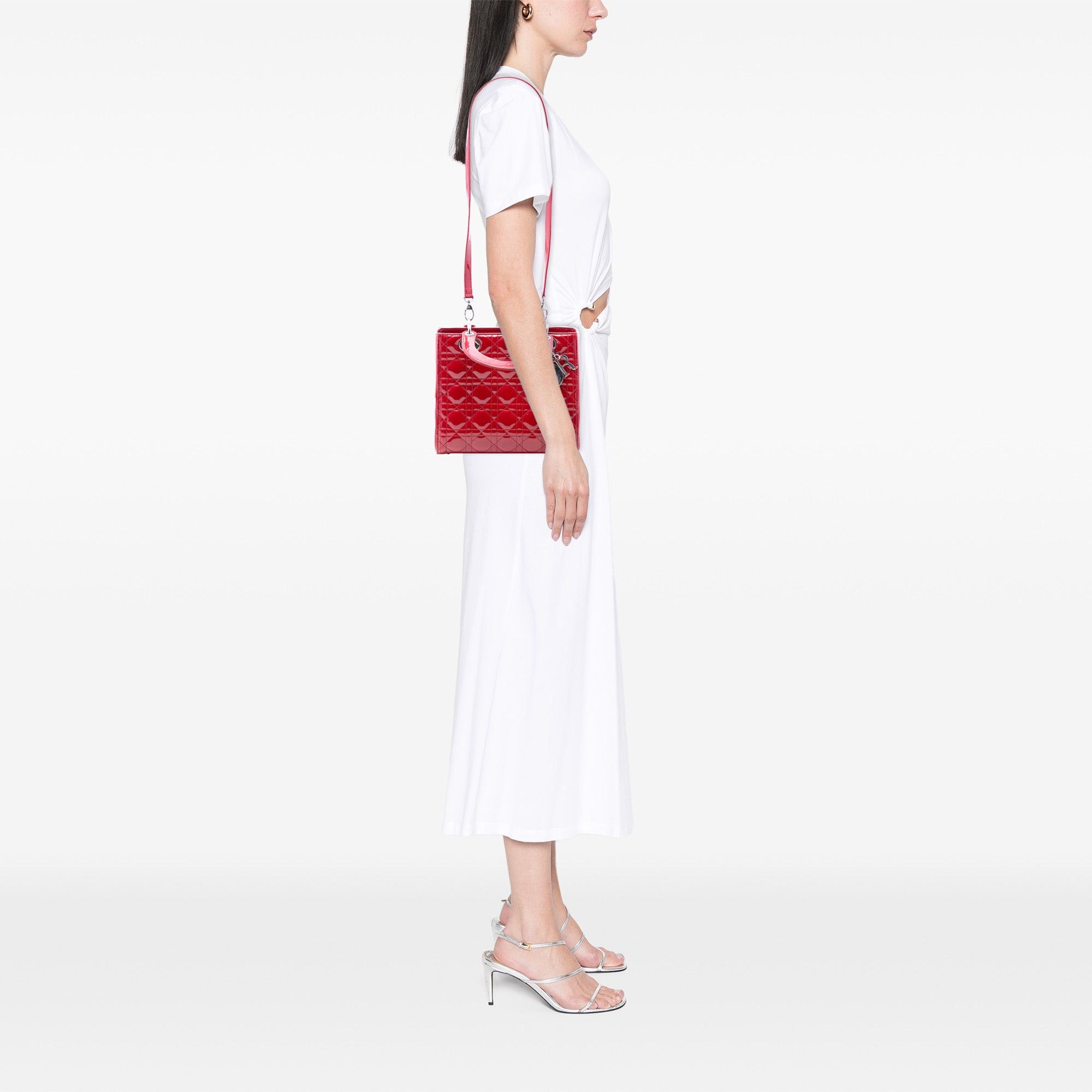 Dior Medium Patent Cannage Lady Dior Size ONE SIZE - 7 Thumbnail