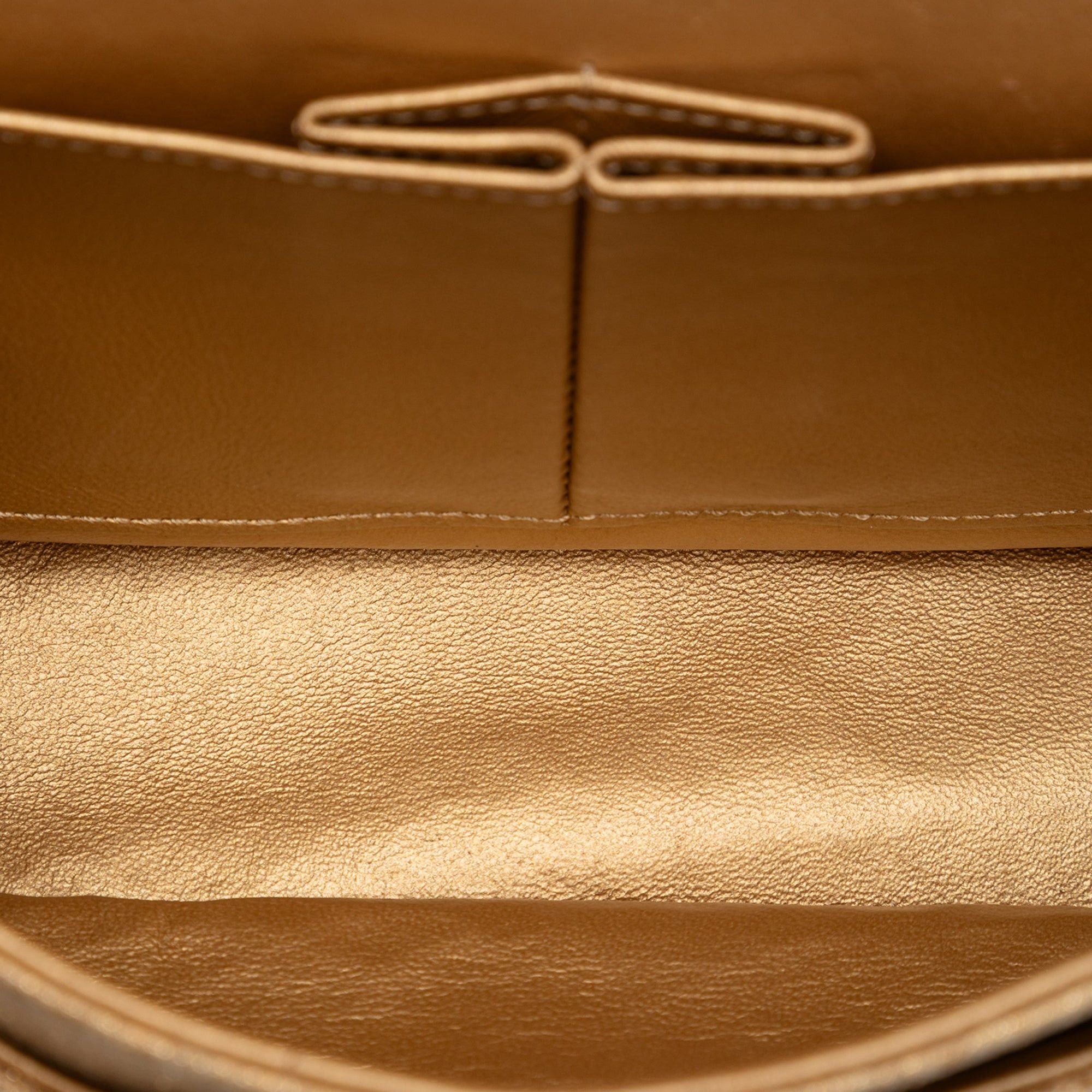 Chanel Medium Classic Embroidered Canvas Double Flap Size ONE SIZE - 4 Thumbnail