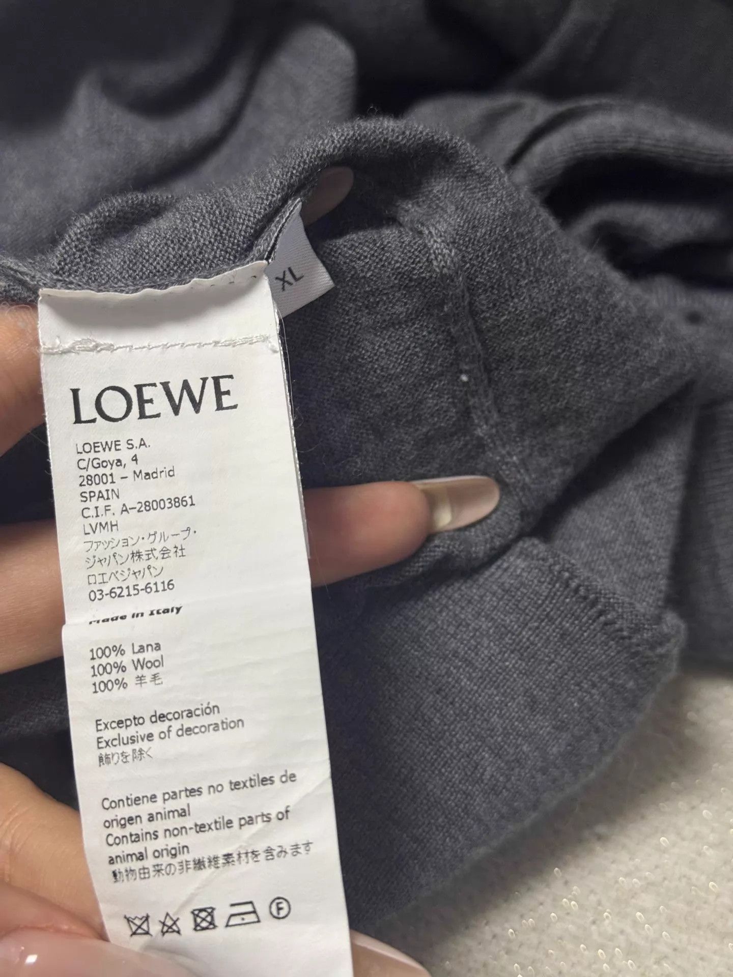 Loewe Long Sleeve Button Front Multi Color Cardigan Size US XL / EU 56 / 4 - 4 Thumbnail