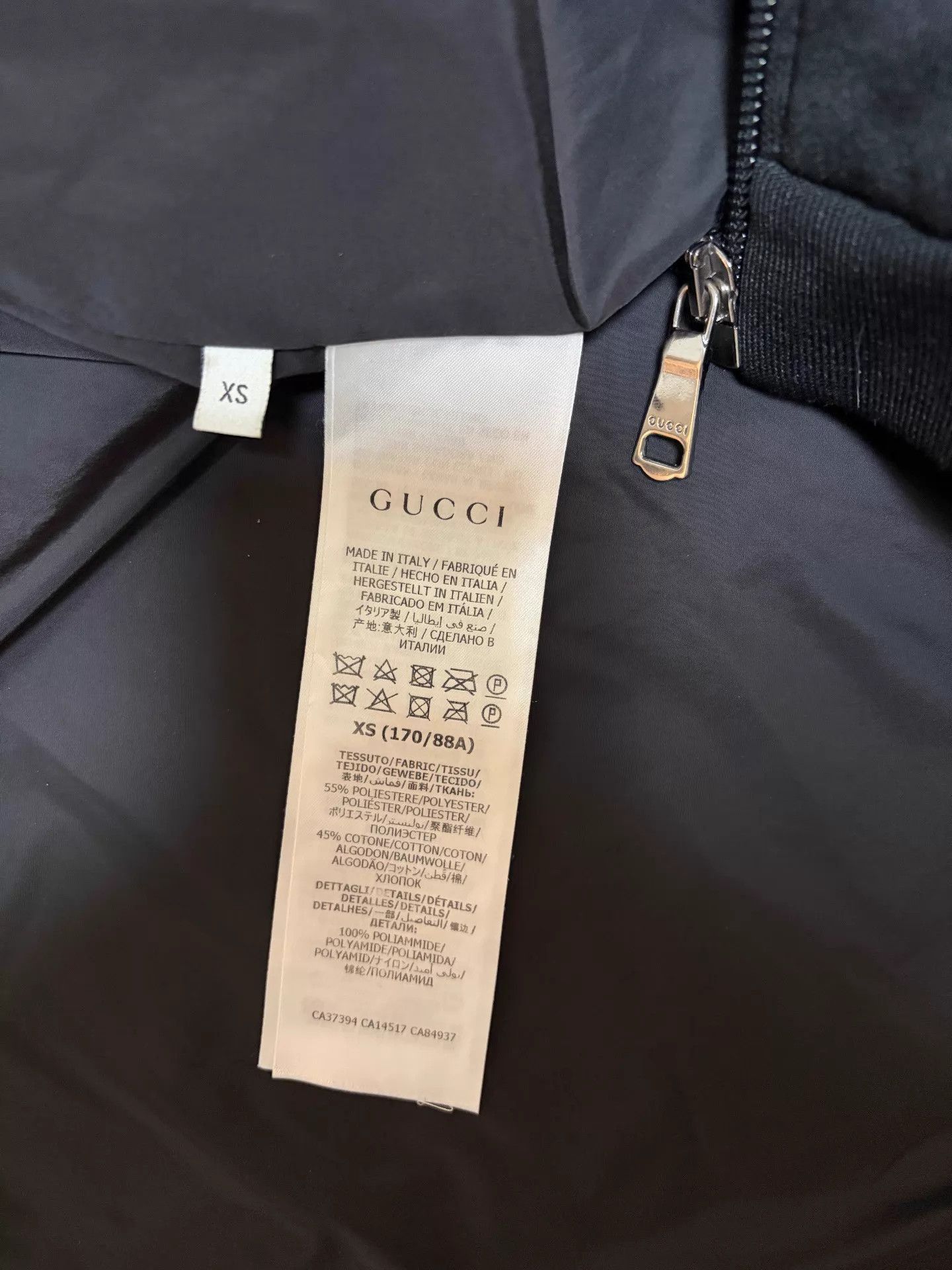 Gucci Multi Color Zip-Up Track Jacket Size US XS / EU 42 / 0 - 4 Thumbnail