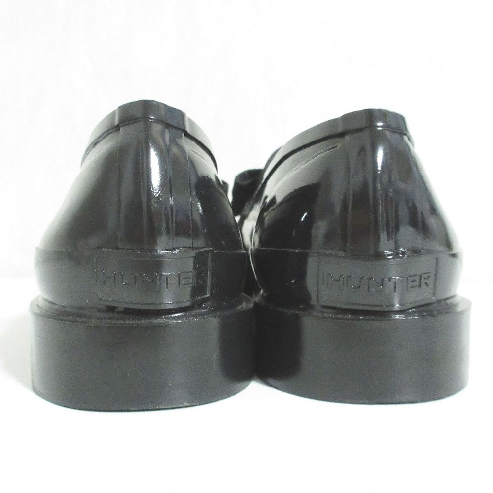 Other Other Hunter Refined Bow Gloss Penny Leather Loafers Plastic / Synthetic Shoes WFF1096RGL DUTY FREE for USA Size ONE SIZE - 3 Thumbnail