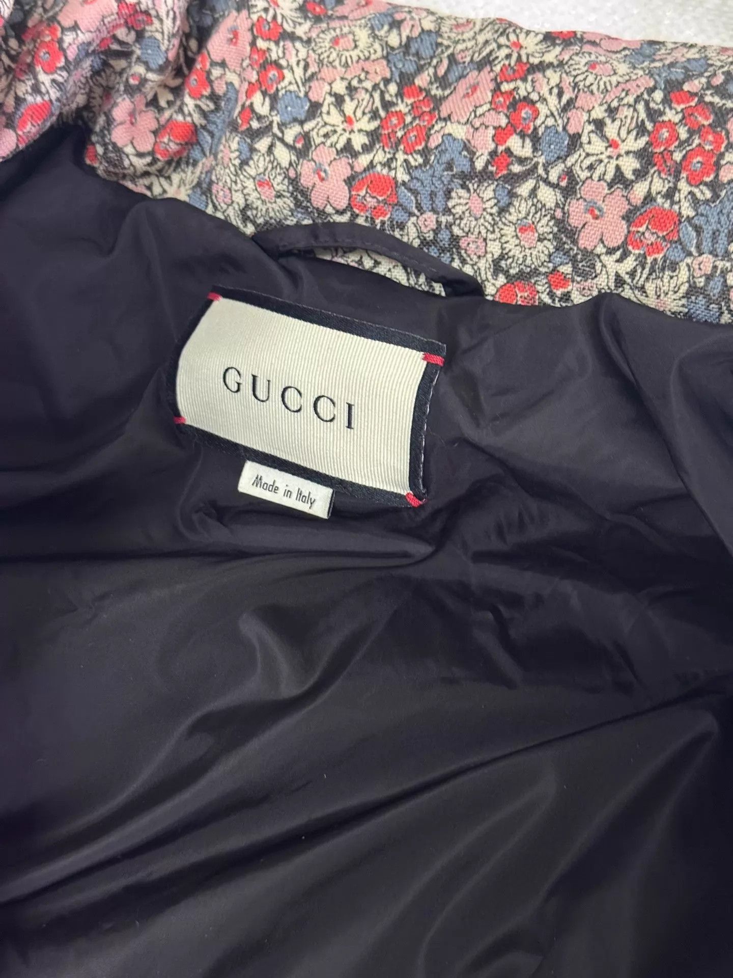 Gucci Multi Floral Quilted Puffer Jacket Size US S / EU 44-46 / 1 - 3 Thumbnail