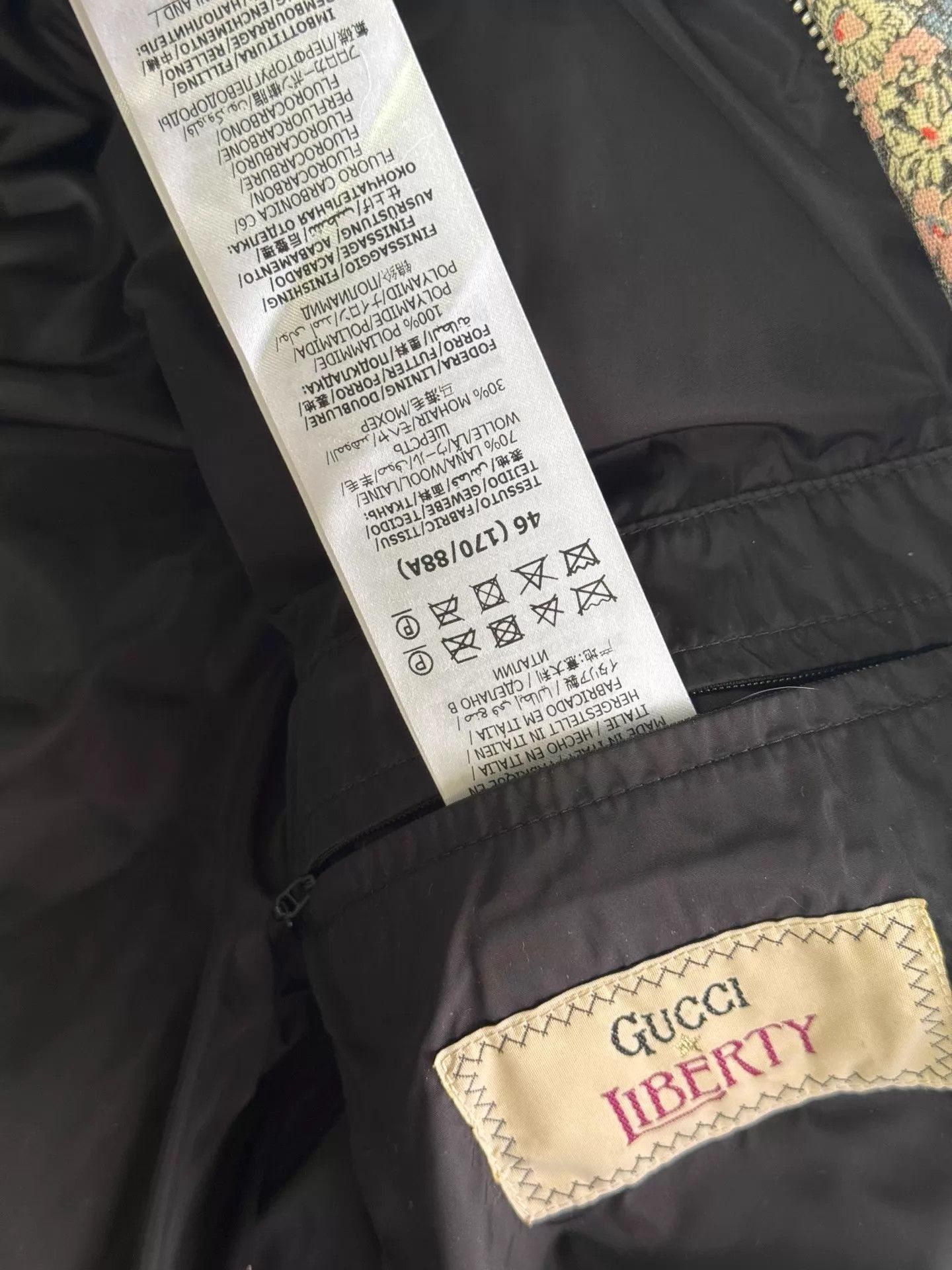 Gucci Multi Floral Quilted Puffer Jacket Size US S / EU 44-46 / 1 - 4 Thumbnail
