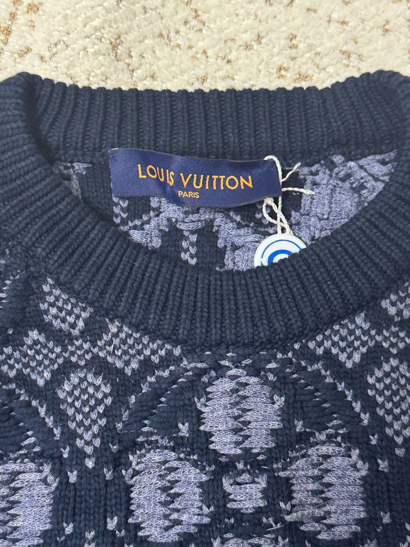 Louis Vuitton Multi Patterned Long Sleeve Sweater Size L Size US L / EU 52-54 / 3 - 2 Thumbnail