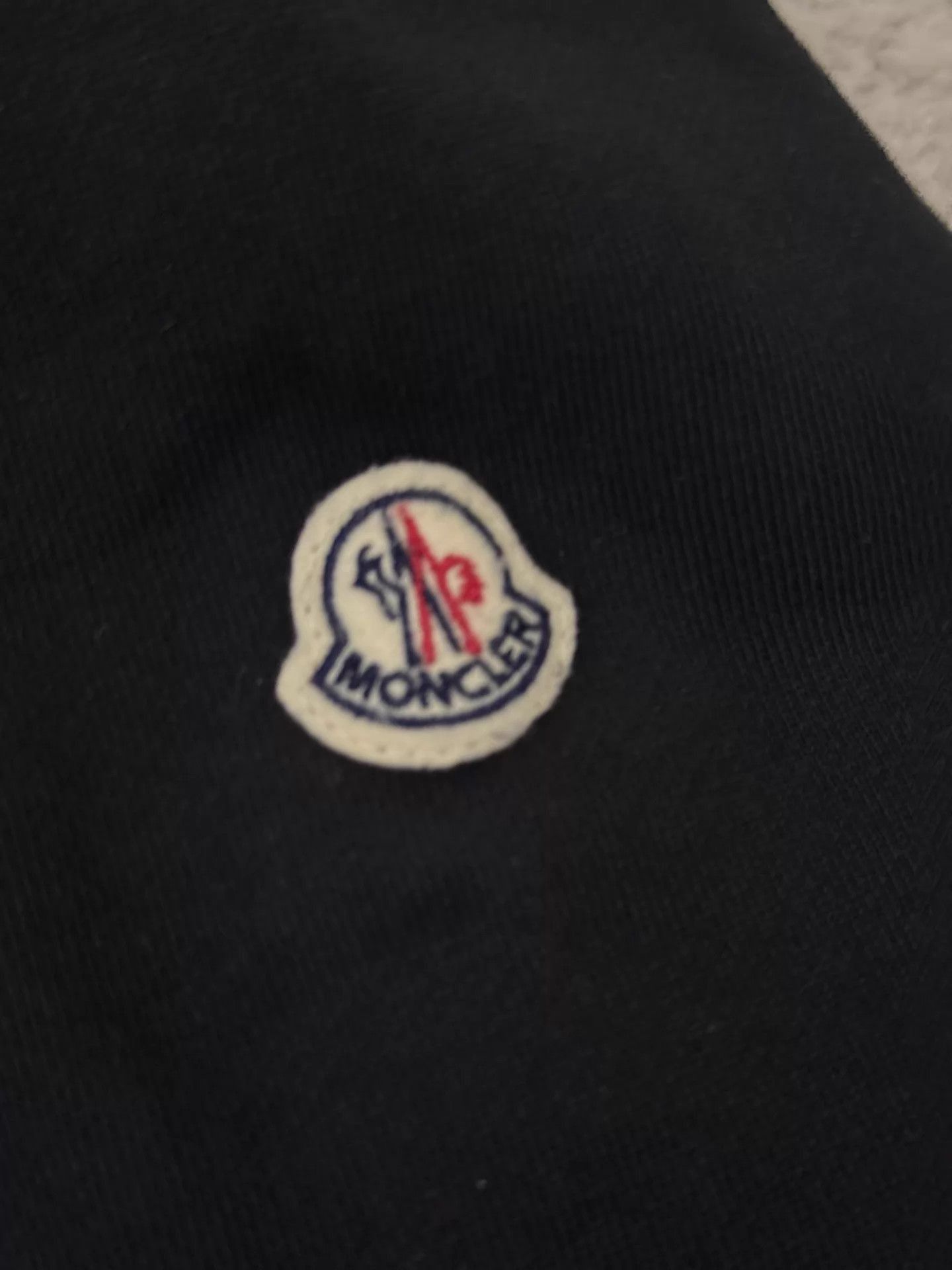 Moncler Black Zip-Up Jacket with Front Pockets Size US XL / EU 56 / 4 - 2 Thumbnail