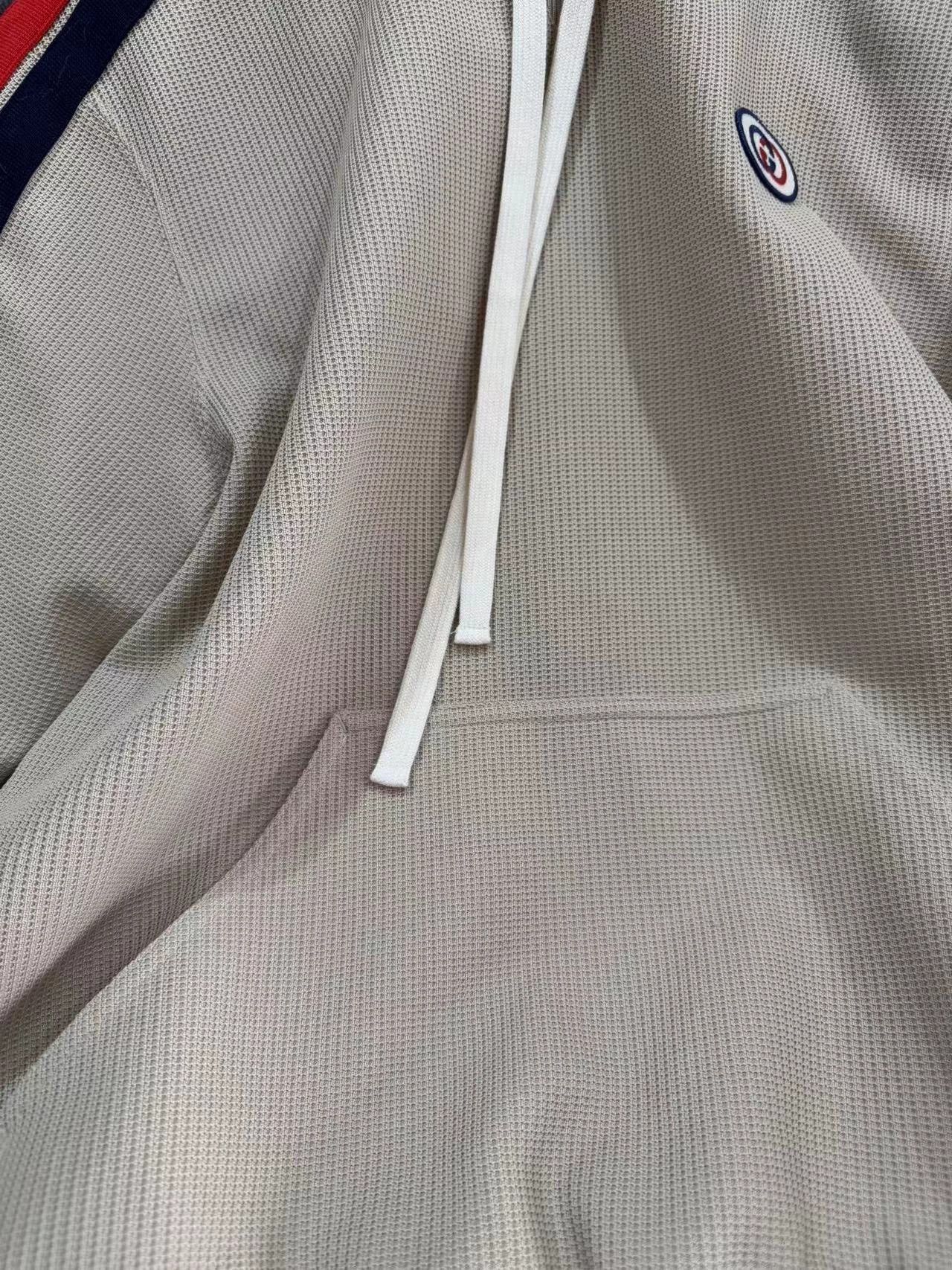 Gucci Multi Color Striped Hoodie with Drawstring, XS Size US XS / EU 42 / 0 - 3 Thumbnail