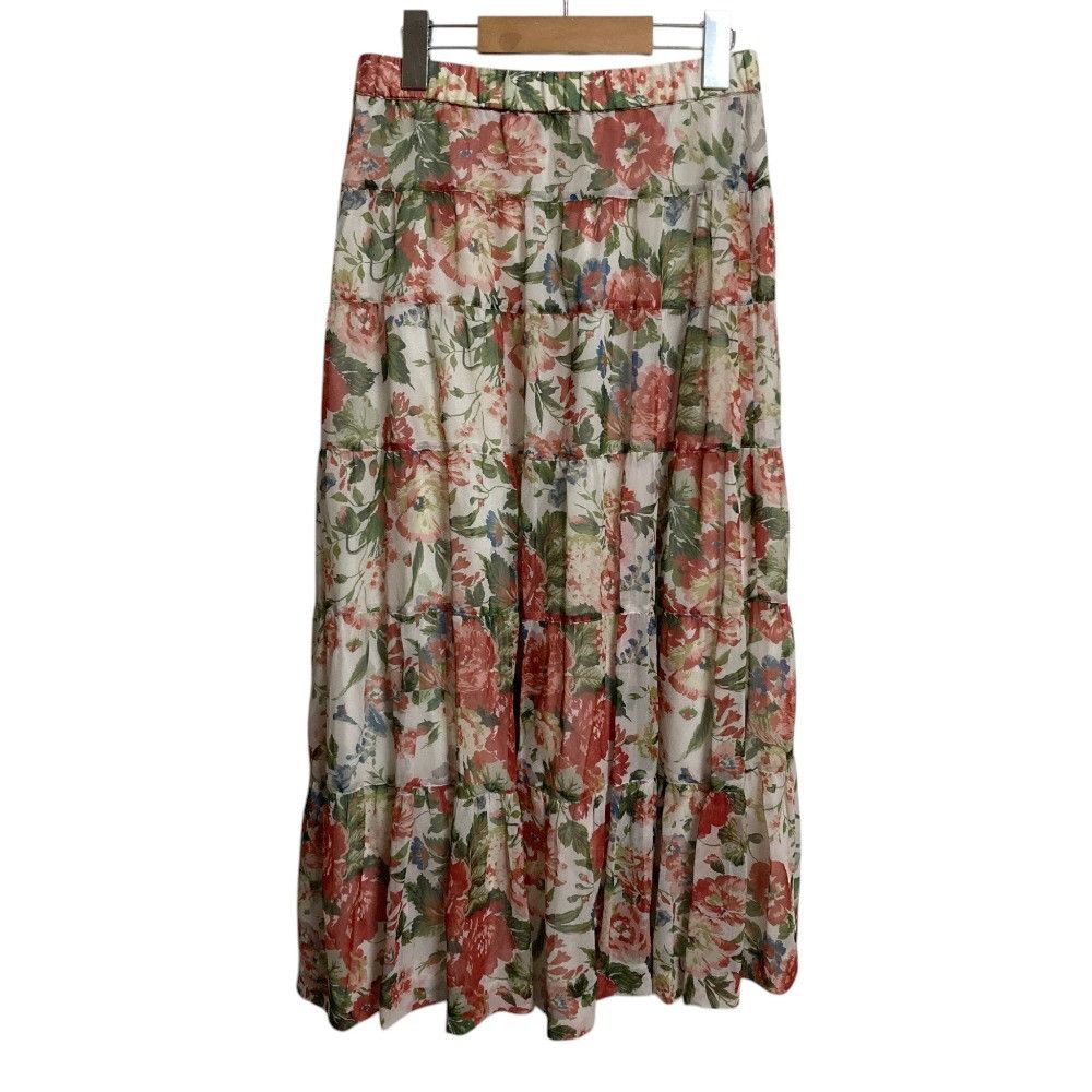 Other Other INGEBORG Floral Tiered Skirt Textile Skirts A2253FS316 DUTY FREE for USA Size ONE SIZE - 2 Thumbnail