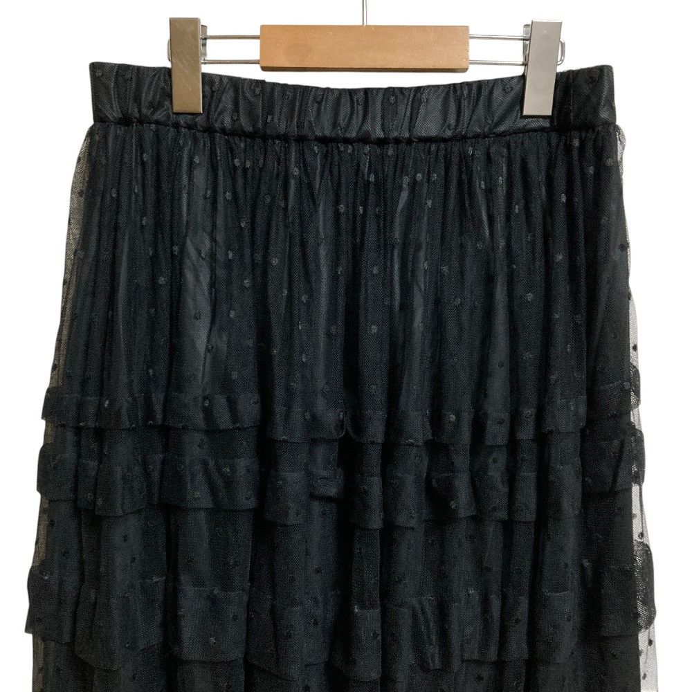 Other Other INGEBORG Dot Tulle Layered Skirt Textile Skirts A2265FS109 DUTY FREE for USA Size ONE SIZE - 3 Thumbnail