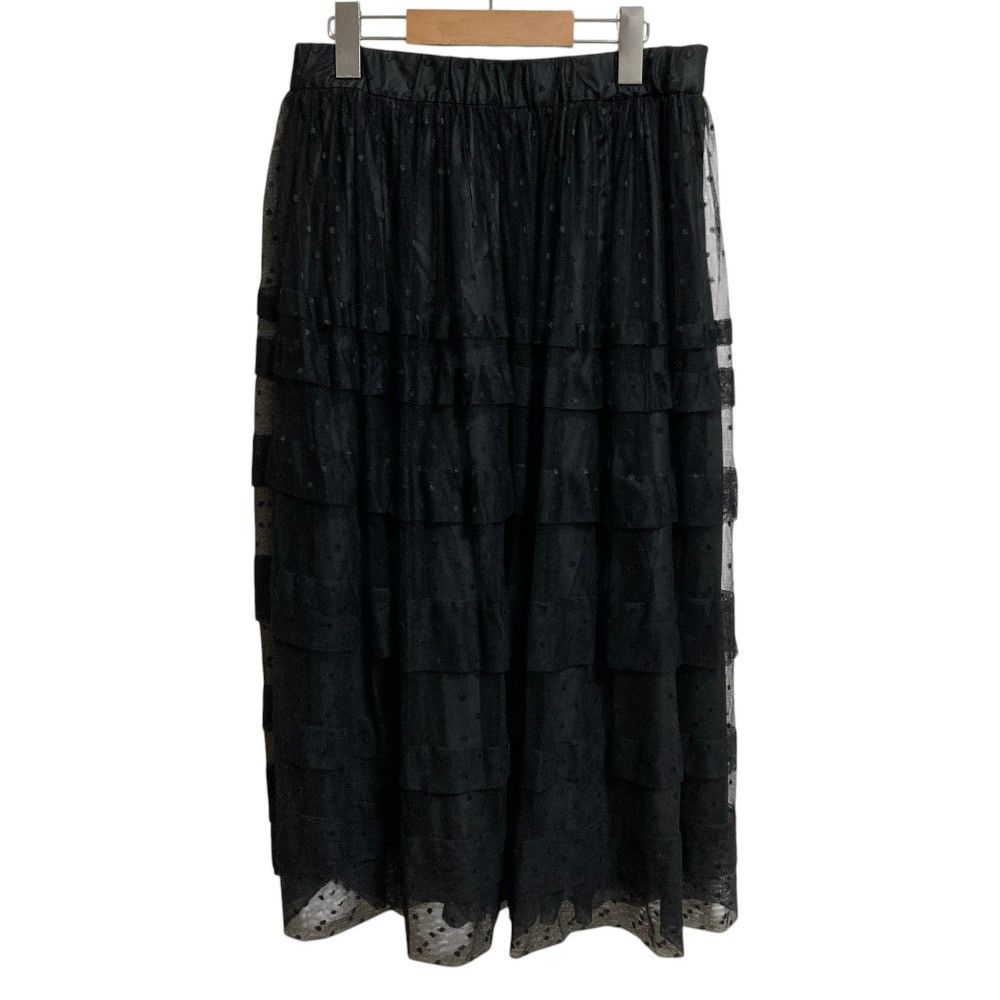 Other Other INGEBORG Dot Tulle Layered Skirt Textile Skirts A2265FS109 DUTY FREE for USA Size ONE SIZE - 2 Thumbnail