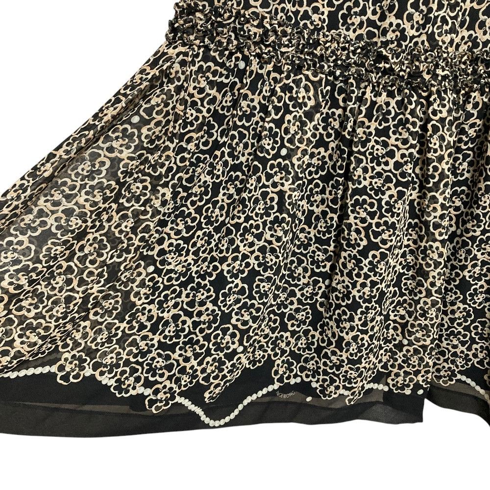 Other Other INGEBORG Camellia Print Chiffon Skirt Textile Skirts P023XFS01 DUTY FREE for USA Size ONE SIZE - 4 Thumbnail