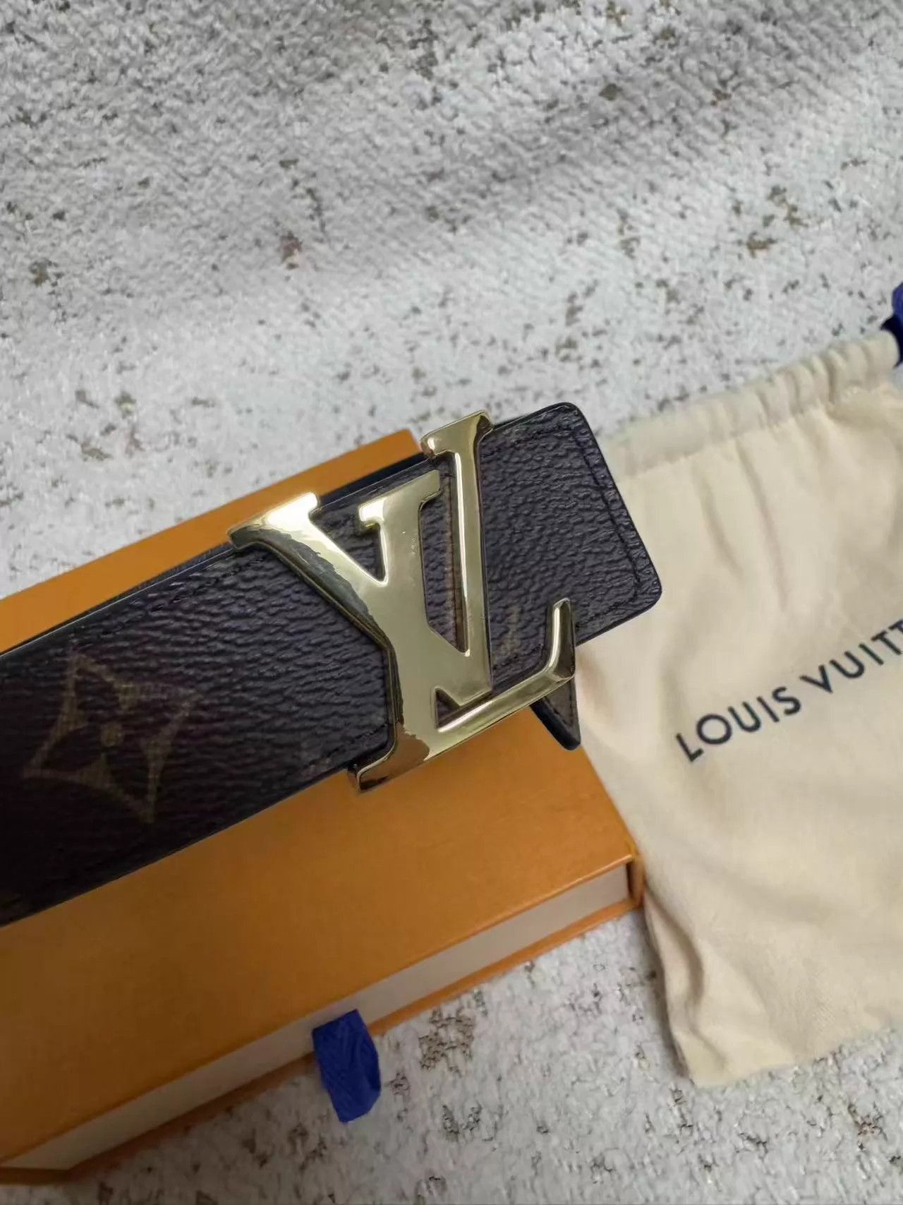 Louis Vuitton Multi-Color Logo Buckle Belt Size ONE SIZE - 2 Thumbnail
