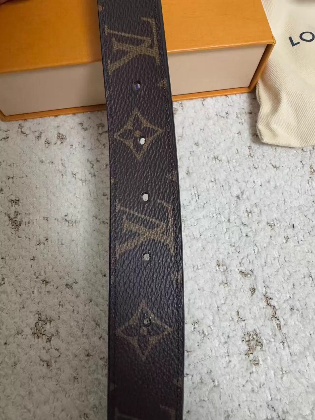 Louis Vuitton Multi-Color Logo Buckle Belt Size ONE SIZE - 3 Thumbnail