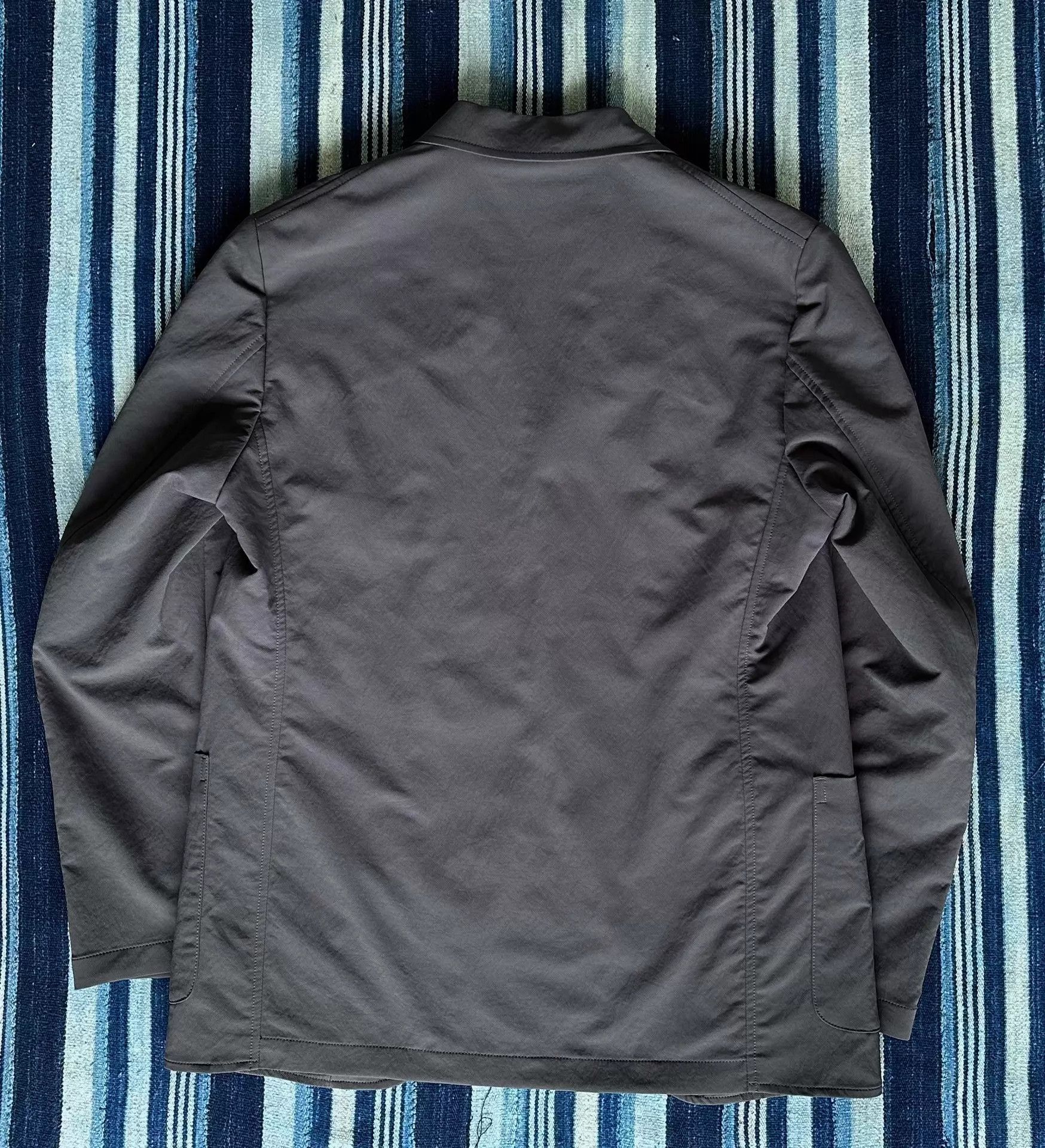 Nanamica Blue Button-Front Light Jacket Size L Size US L / EU 52-54 / 3 - 5 Thumbnail