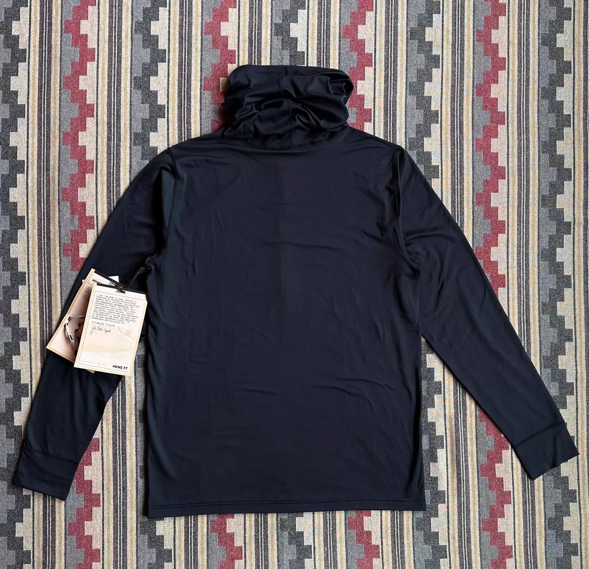 Burton Black High Neck Long Sleeve Shirt Size US XL / EU 56 / 4 - 2 Thumbnail