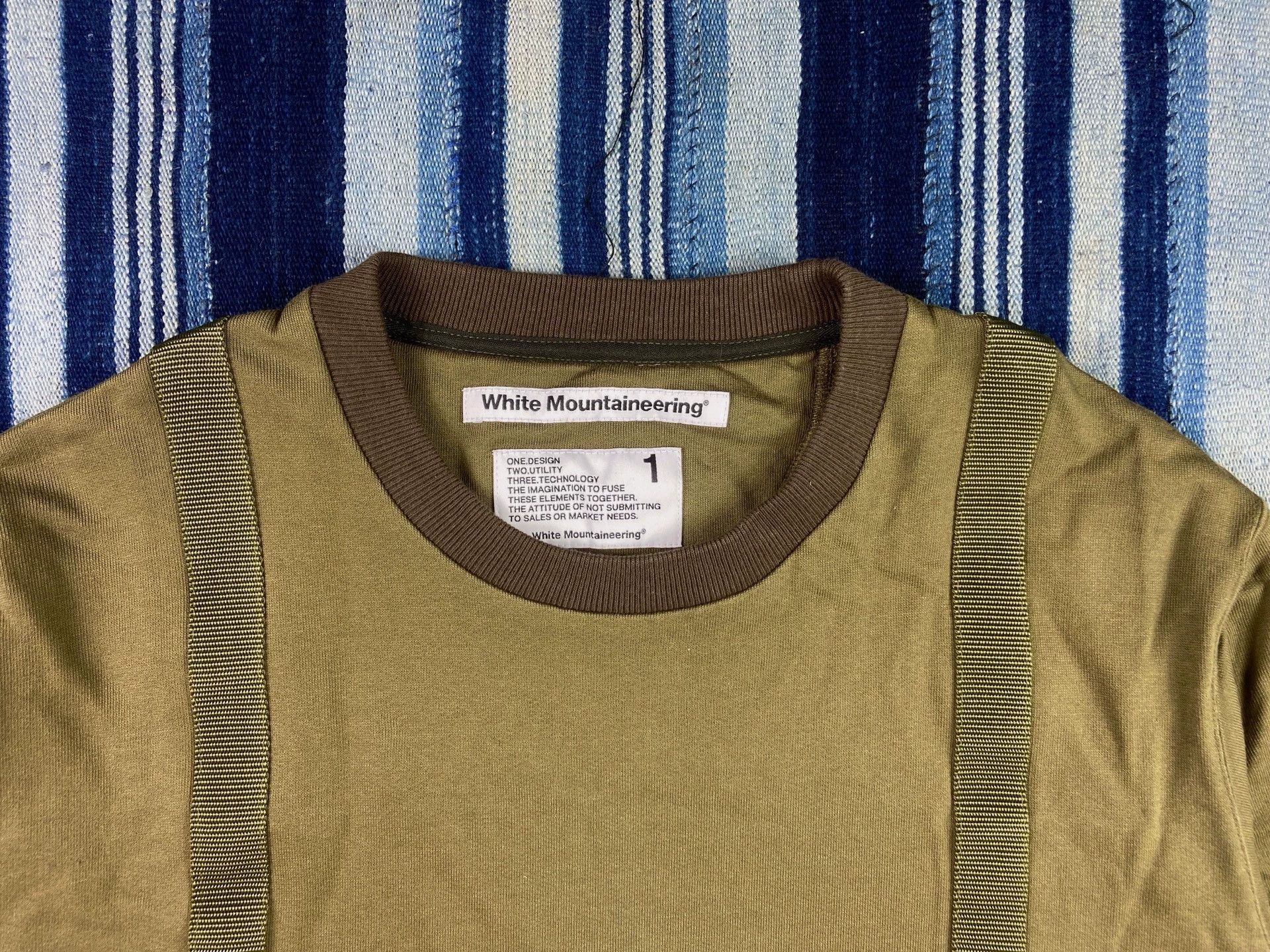 White Mountaineering Green Long Sleeve Utility Top with Pockets - Size S Size US S / EU 44-46 / 1 - 6 Thumbnail