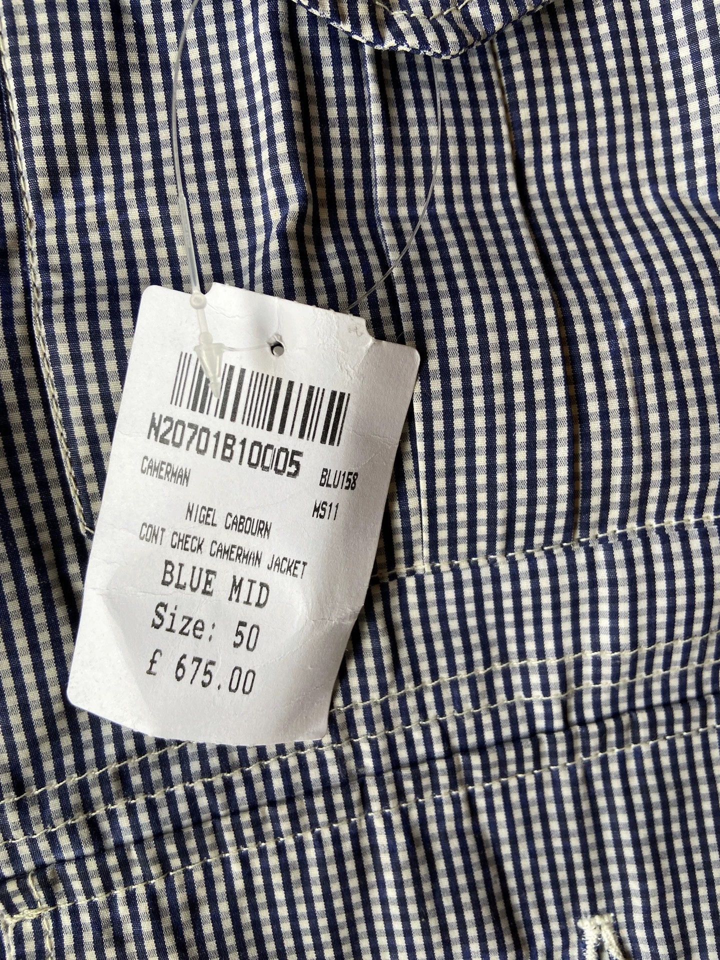 Nigel Cabourn Multi Color Hooded Toggle Jacket with Pockets Size US M / EU 48-50 / 2 - 6 Thumbnail