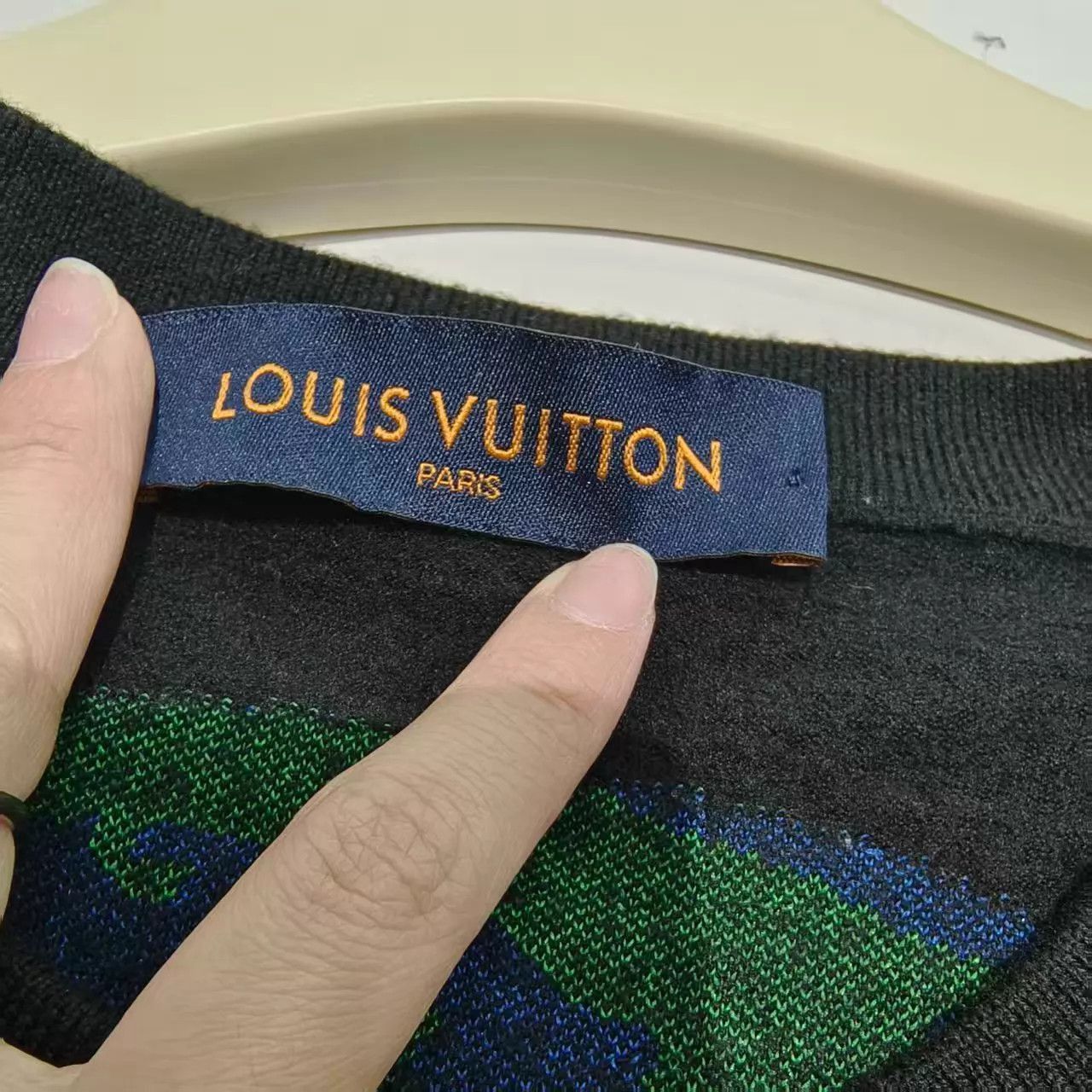 Louis Vuitton Black Short Sleeve Graphic T-Shirt with Stripes Size US XXL / EU 58 / 5 - 3 Thumbnail