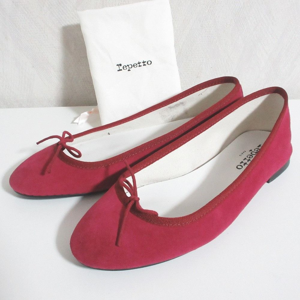 Other Other repetto Cendrillon Suede Ballet Flats Leather Shoes DUTY FREE for USA Size ONE SIZE - 10 Thumbnail