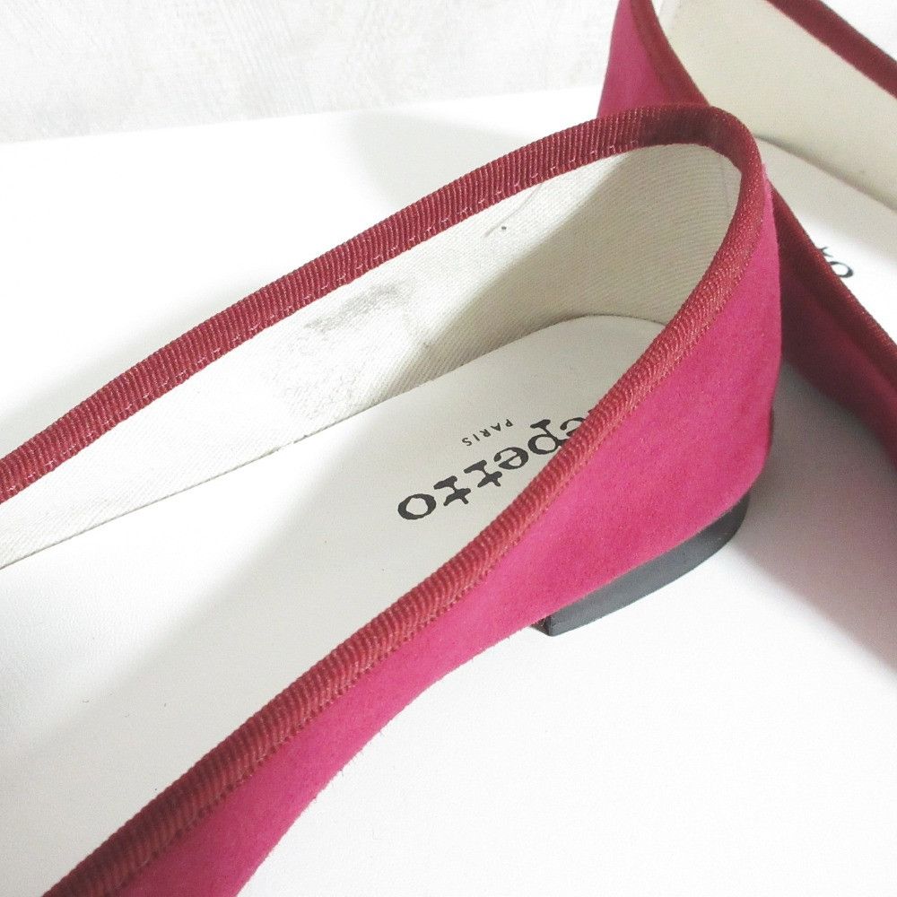 Other Other repetto Cendrillon Suede Ballet Flats Leather Shoes DUTY FREE for USA Size ONE SIZE - 6 Thumbnail