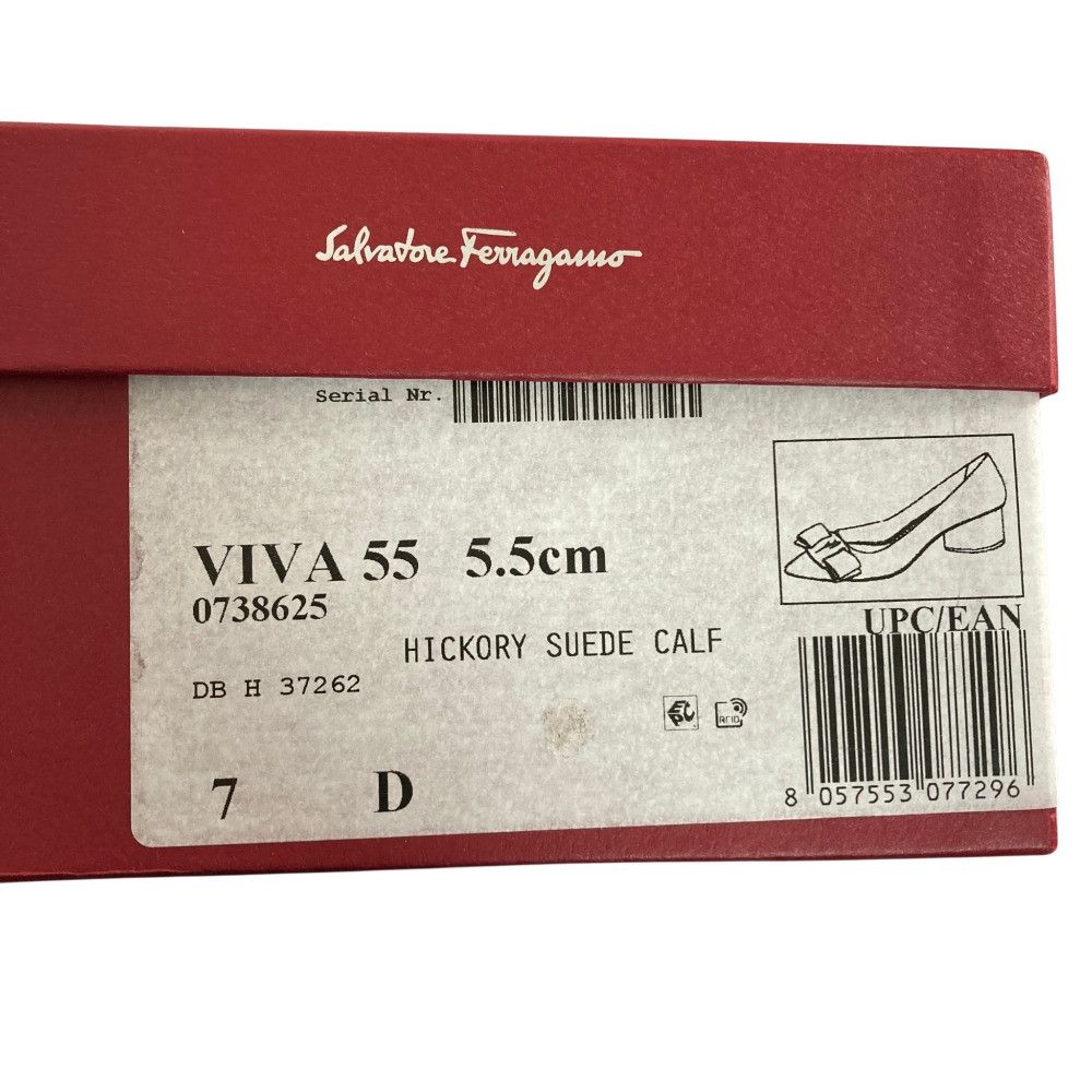 Salvatore Ferragamo Salvatore Ferragamo Salvatore Ferragamo VIVA 55 Pumps Leather Shoes DUTY FREE for USA Size ONE SIZE - 13 Thumbnail
