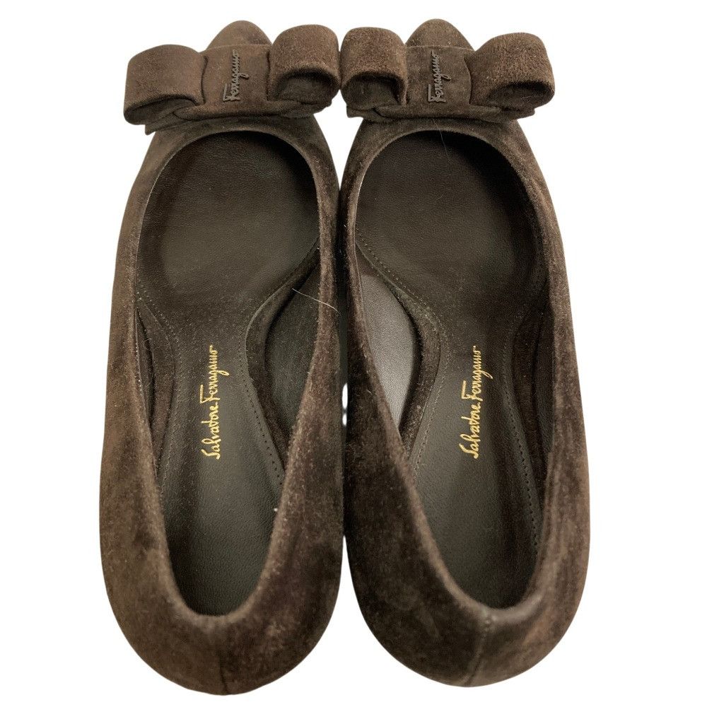 Salvatore Ferragamo Salvatore Ferragamo Salvatore Ferragamo VIVA 55 Pumps Leather Shoes DUTY FREE for USA Size ONE SIZE - 3 Thumbnail