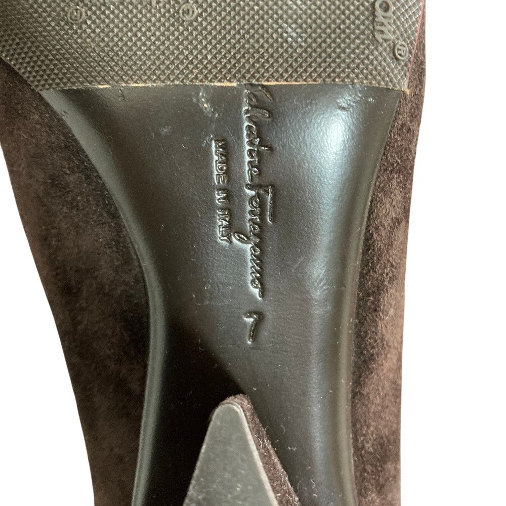 Salvatore Ferragamo Salvatore Ferragamo Salvatore Ferragamo VIVA 55 Pumps Leather Shoes DUTY FREE for USA Size ONE SIZE - 7 Thumbnail