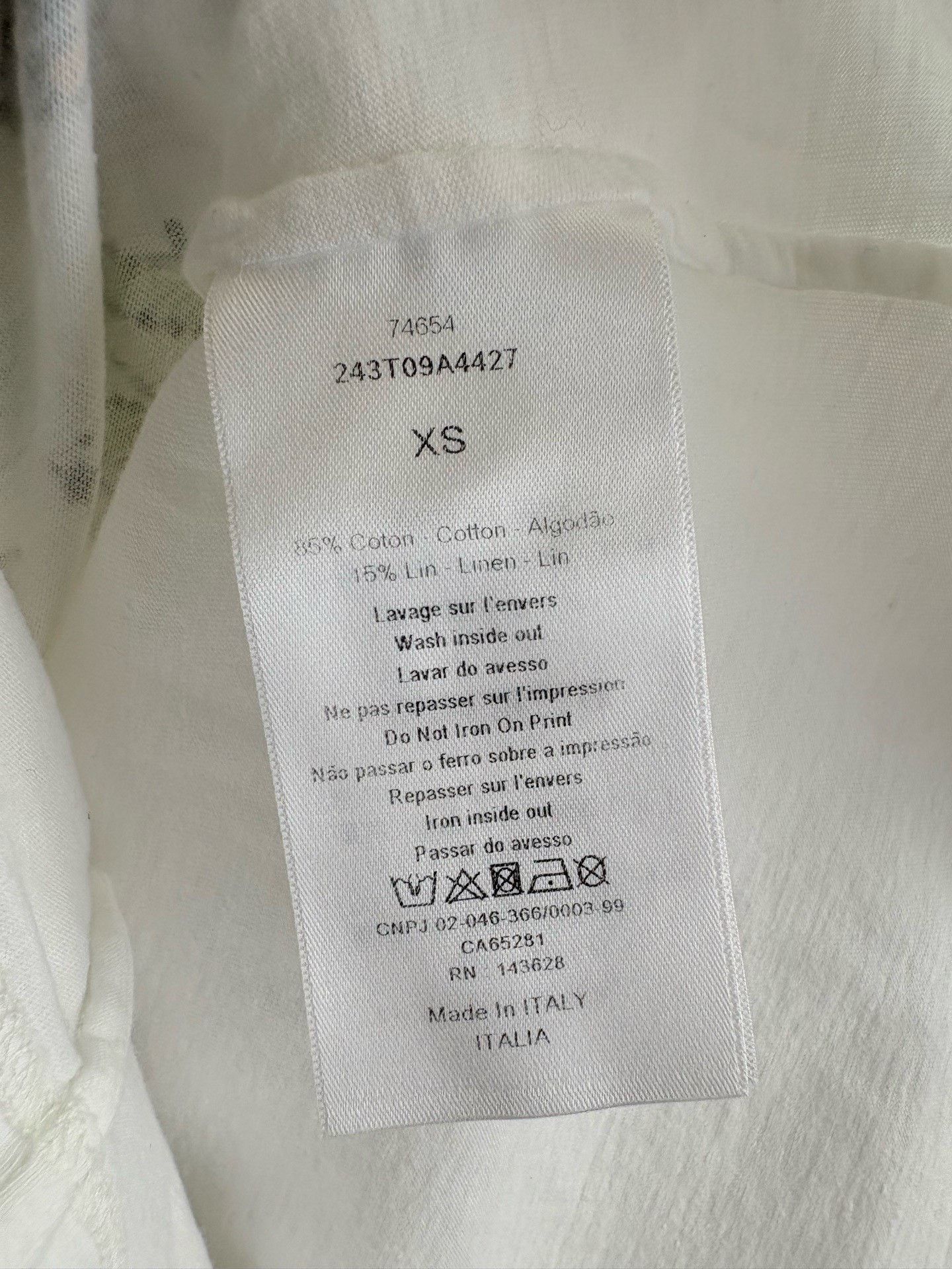 Dior DIOR Zodiac Short-Sleeve Size XS / US 0-2 / IT 36-38 - 5 Thumbnail