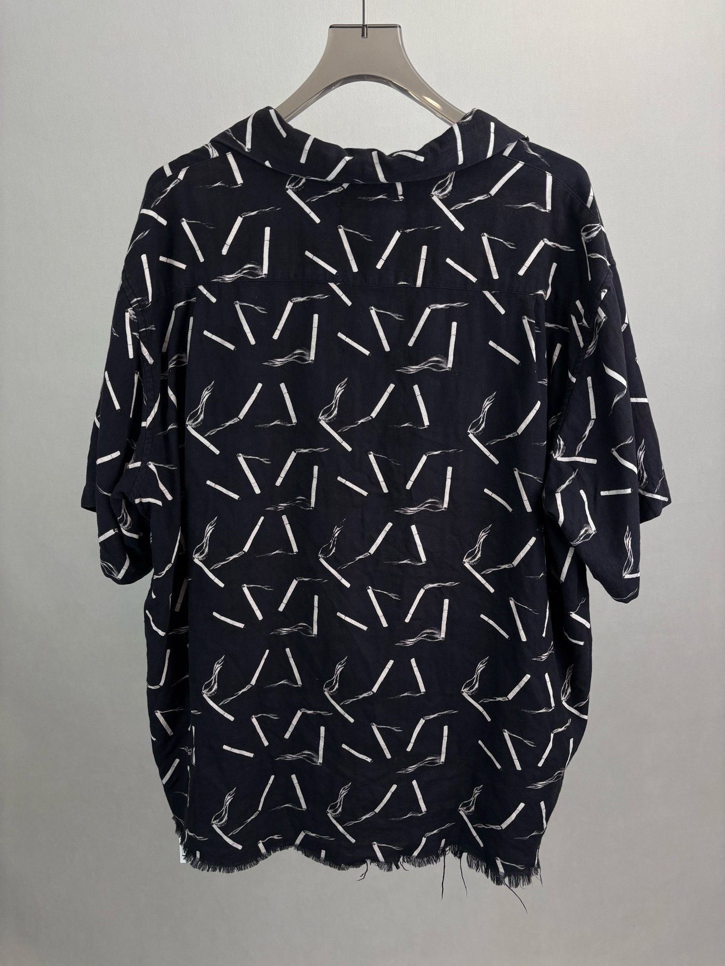 Amiri AMIRI Black Pattern Short Sleeve Shirt Size US S / EU 44-46 / 1 - 2 Thumbnail