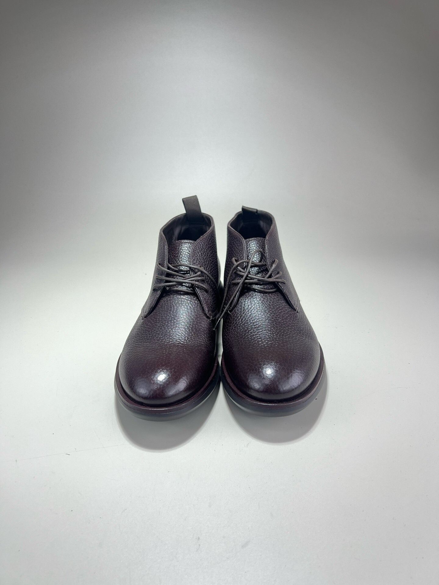 Armani Armani Dark Brown Calf Leather Ankle Boots Size US 10 / EU 43 - 2 Thumbnail