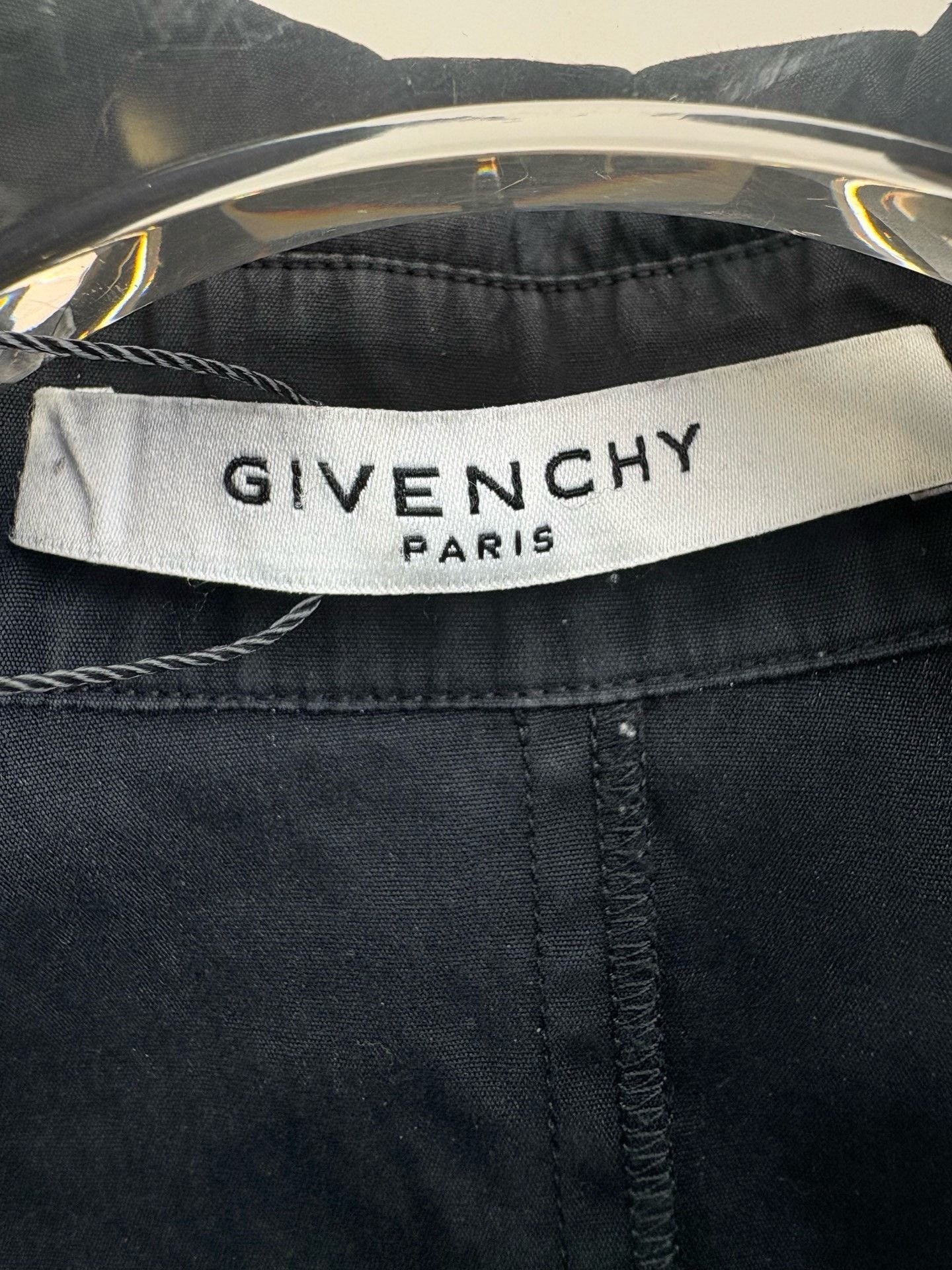 Givenchy GIVENCHY Black White Colorblock Long Sleeve Shirt Size XS / US 0-2 / IT 36-38 - 3 Thumbnail