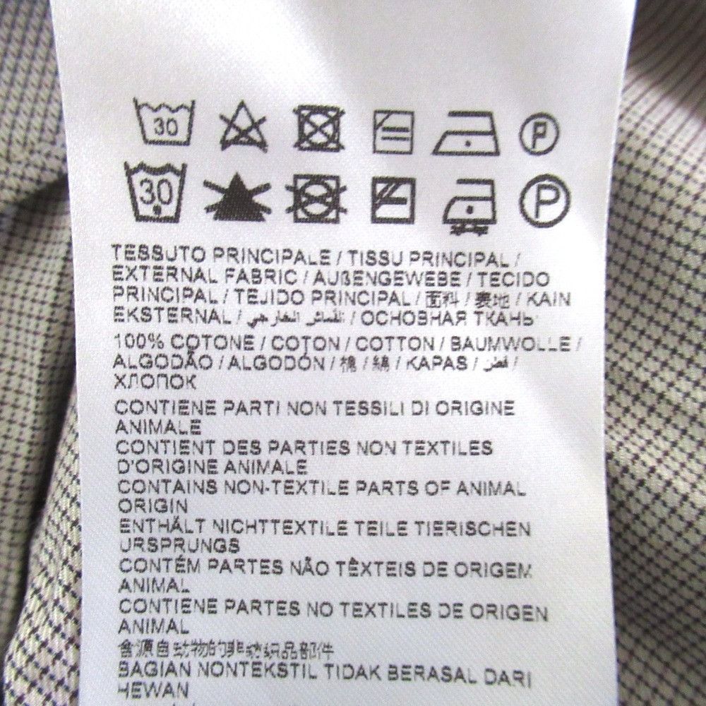 Other Other Brioni Cotton Long Sleeve Shirt Textile Dress Shirt DUTY FREE for USA Size ONE SIZE - 5 Thumbnail