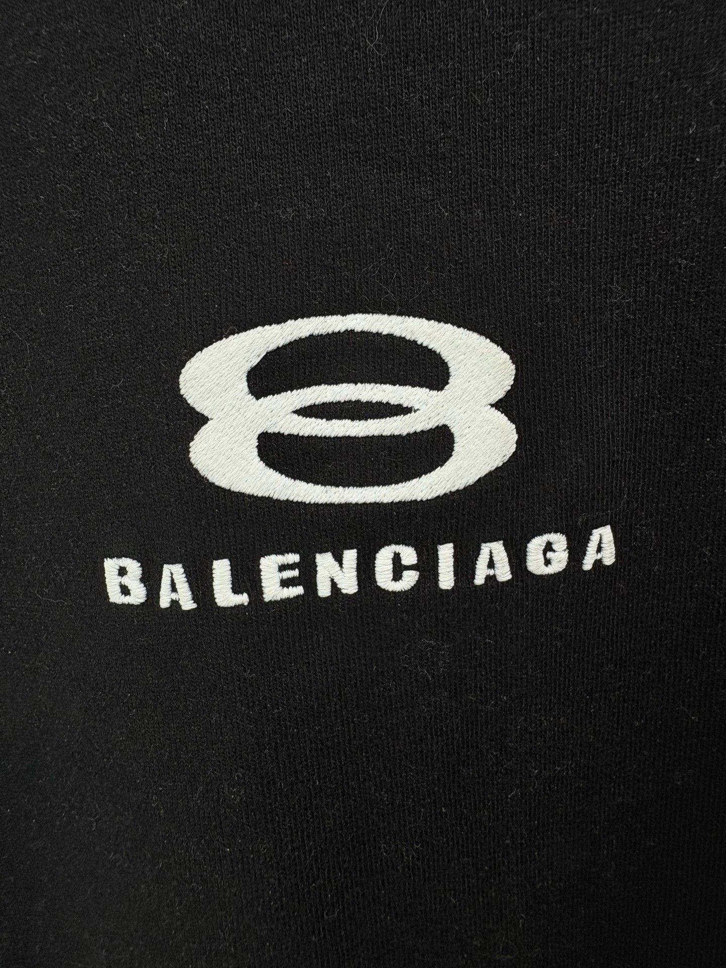 Balenciaga Balenciaga Double Ring Embroidery Tee Size US S / EU 44-46 / 1 - 3 Thumbnail