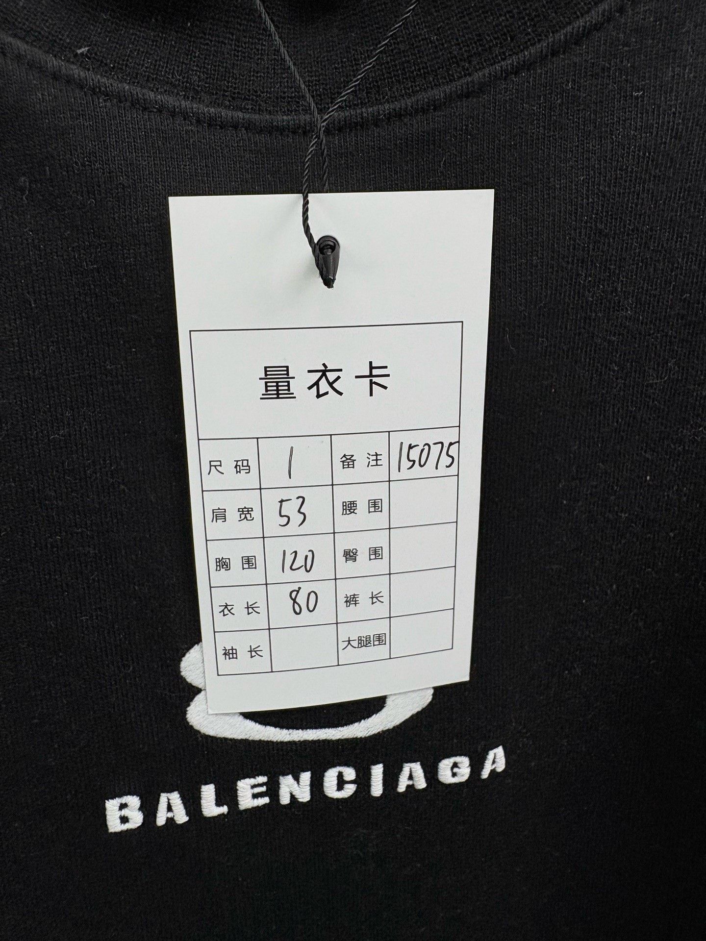 Balenciaga Balenciaga Double Ring Embroidery Tee Size US S / EU 44-46 / 1 - 7 Thumbnail