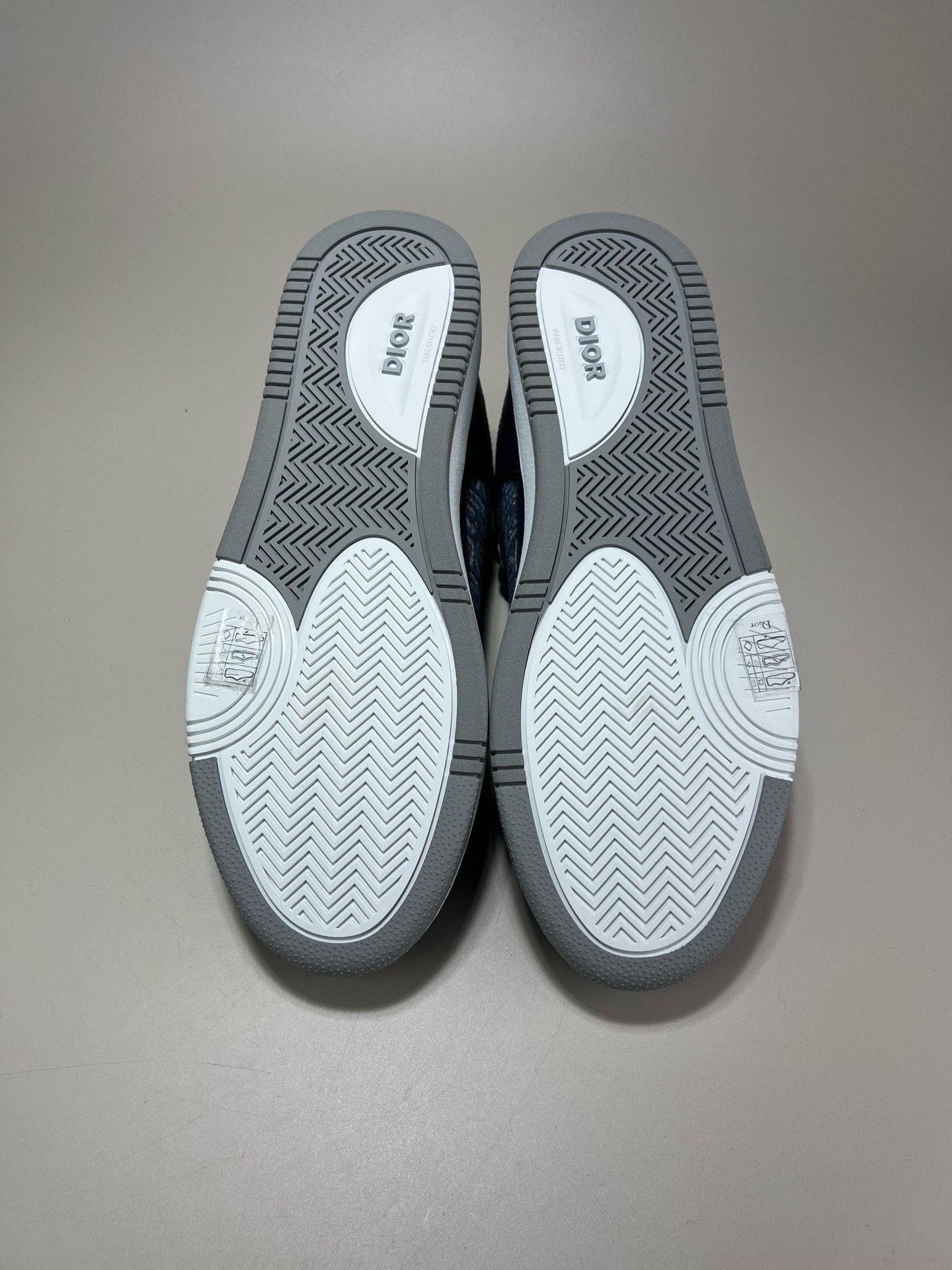 Dior DIOR B27 Monogram Logo Blue Sneakers Size US 12 / EU 45 - 7 Thumbnail