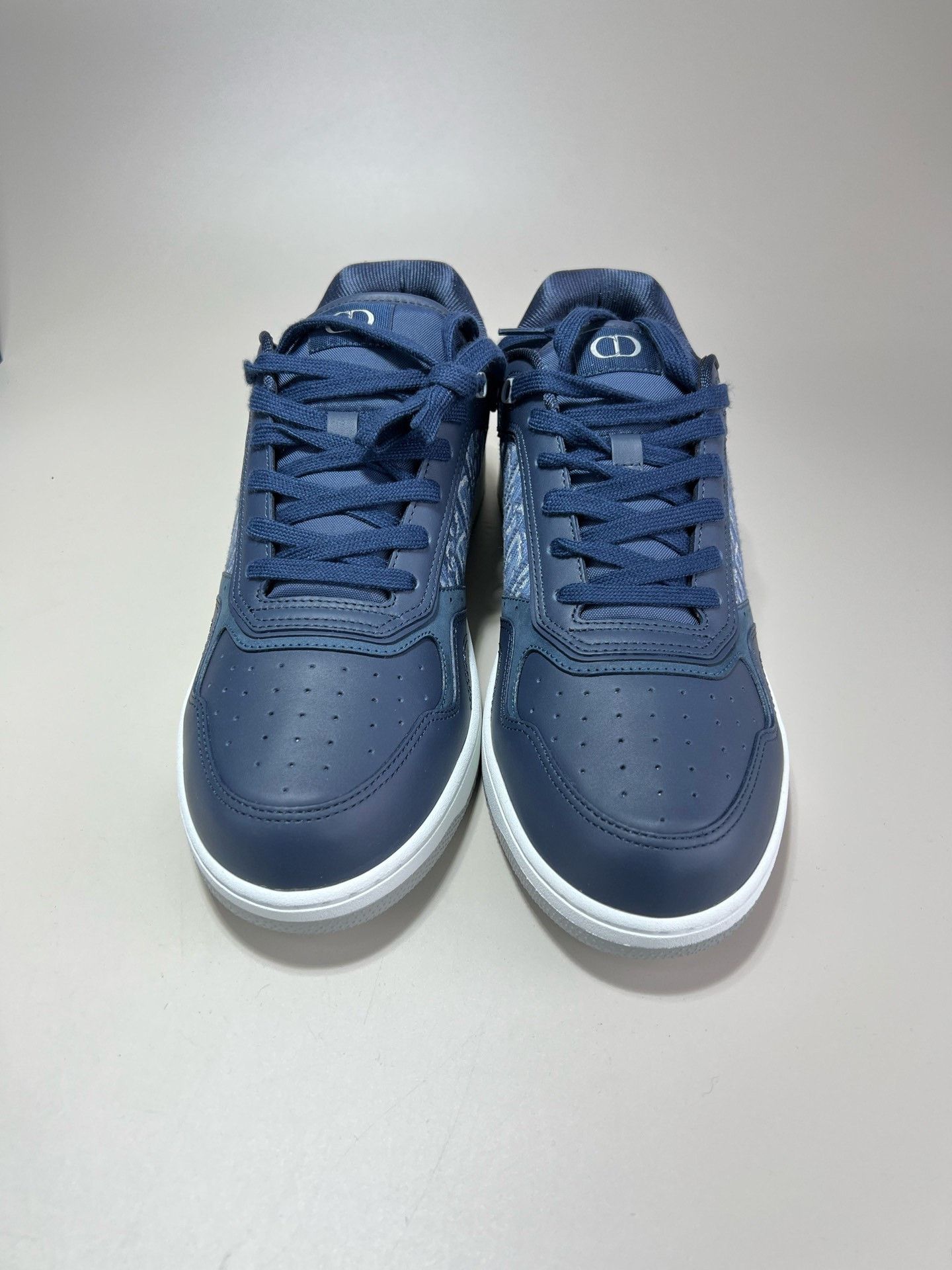 Dior DIOR B27 Monogram Logo Blue Sneakers Size US 12 / EU 45 - 2 Thumbnail