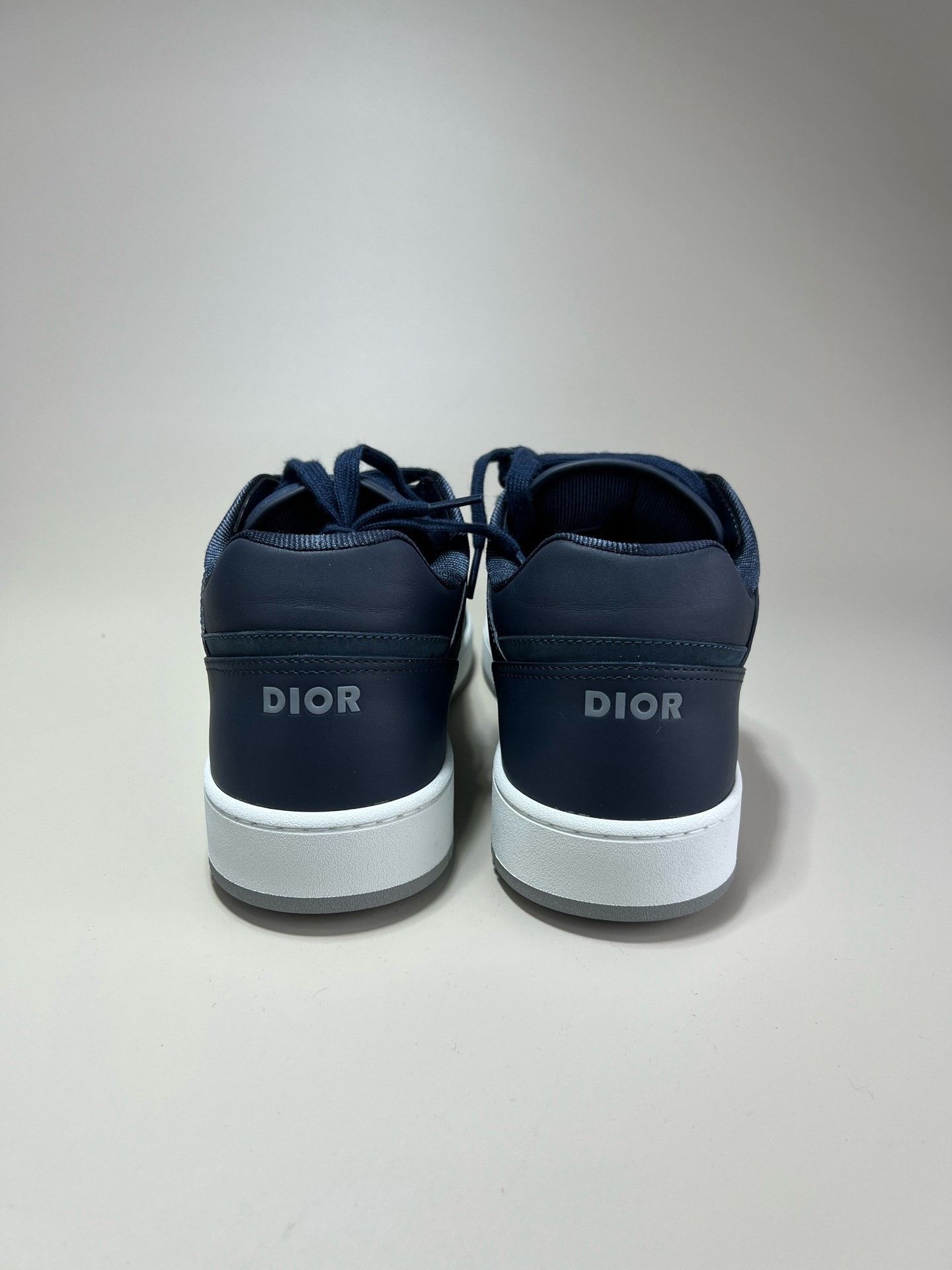 Dior DIOR B27 Monogram Logo Blue Sneakers Size US 12 / EU 45 - 3 Thumbnail