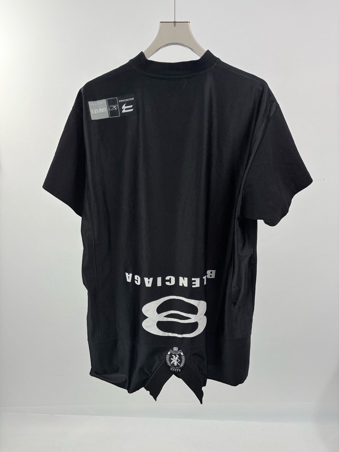Balenciaga Balenciaga Double Ring Embroidered Short-Sleeve Size US S / EU 44-46 / 1 - 2 Thumbnail