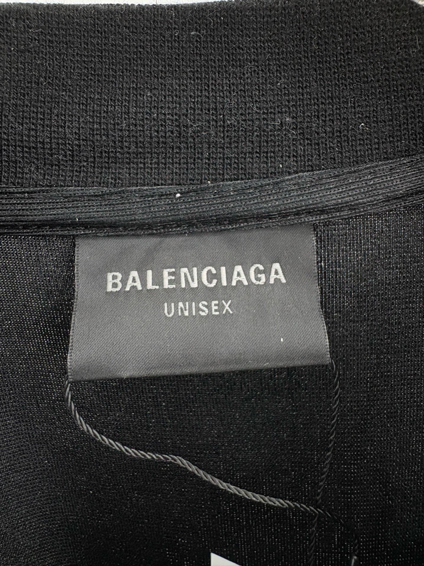 Balenciaga Balenciaga Double Ring Embroidered Short-Sleeve Size US S / EU 44-46 / 1 - 5 Thumbnail