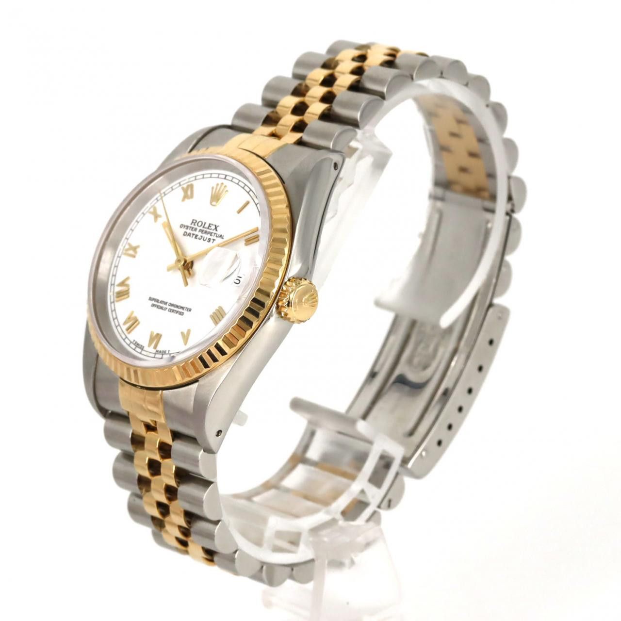 Rolex Rolex Rolex Datejust Stainless Steel Yellow Gold Metal Automatic 16233 DUTY FREE for USA Size ONE SIZE - 2 Thumbnail