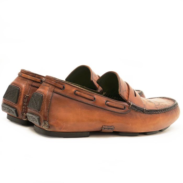 Berluti Berluti Berluti Calligraphy Leather Loafers Leather Shoes DUTY FREE for USA Size ONE SIZE - 13 Thumbnail