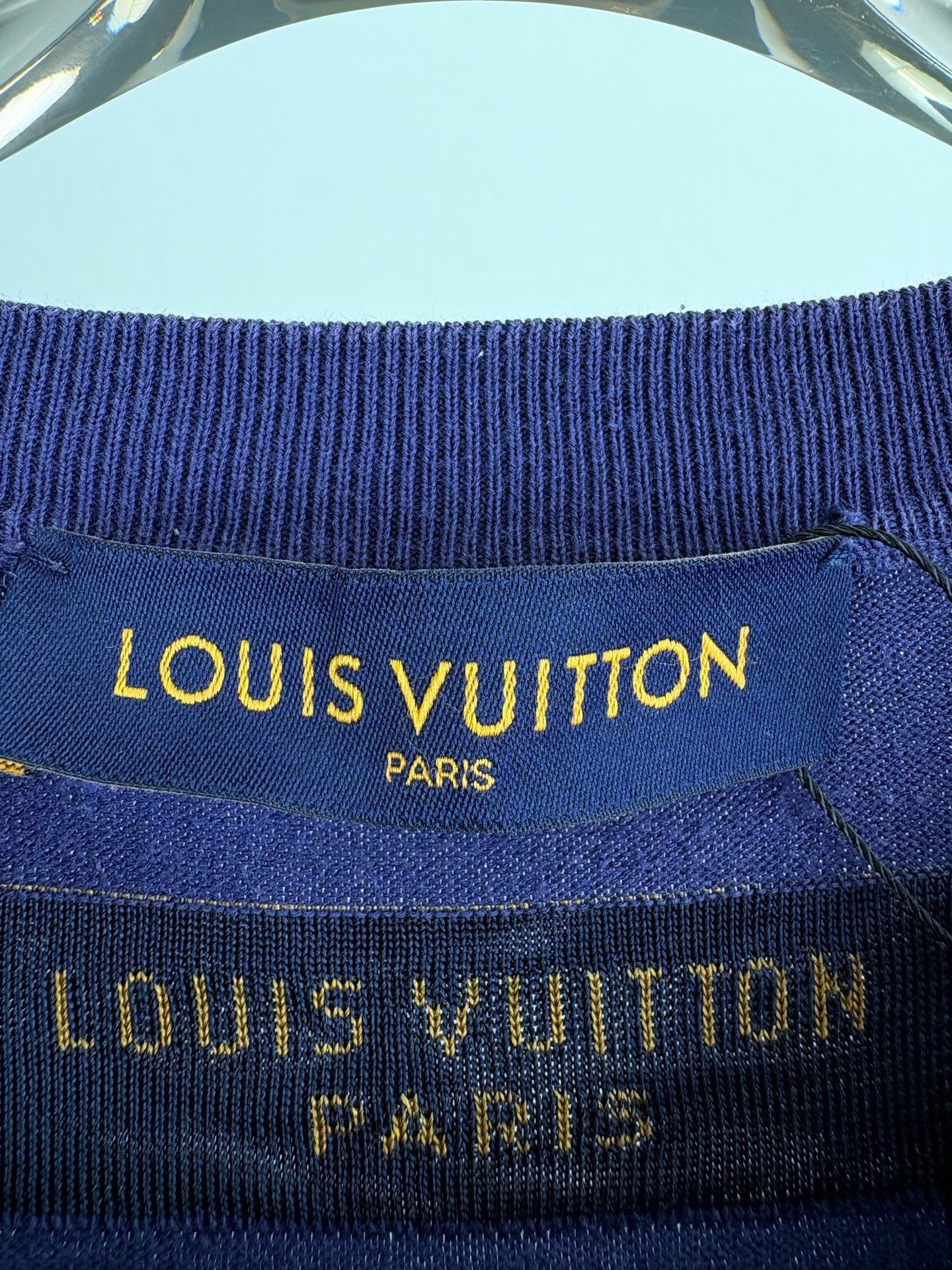 Louis Vuitton Louis Vuitton LV Chest Logo Knit Tee Size US M / EU 48-50 / 2 - 4 Thumbnail