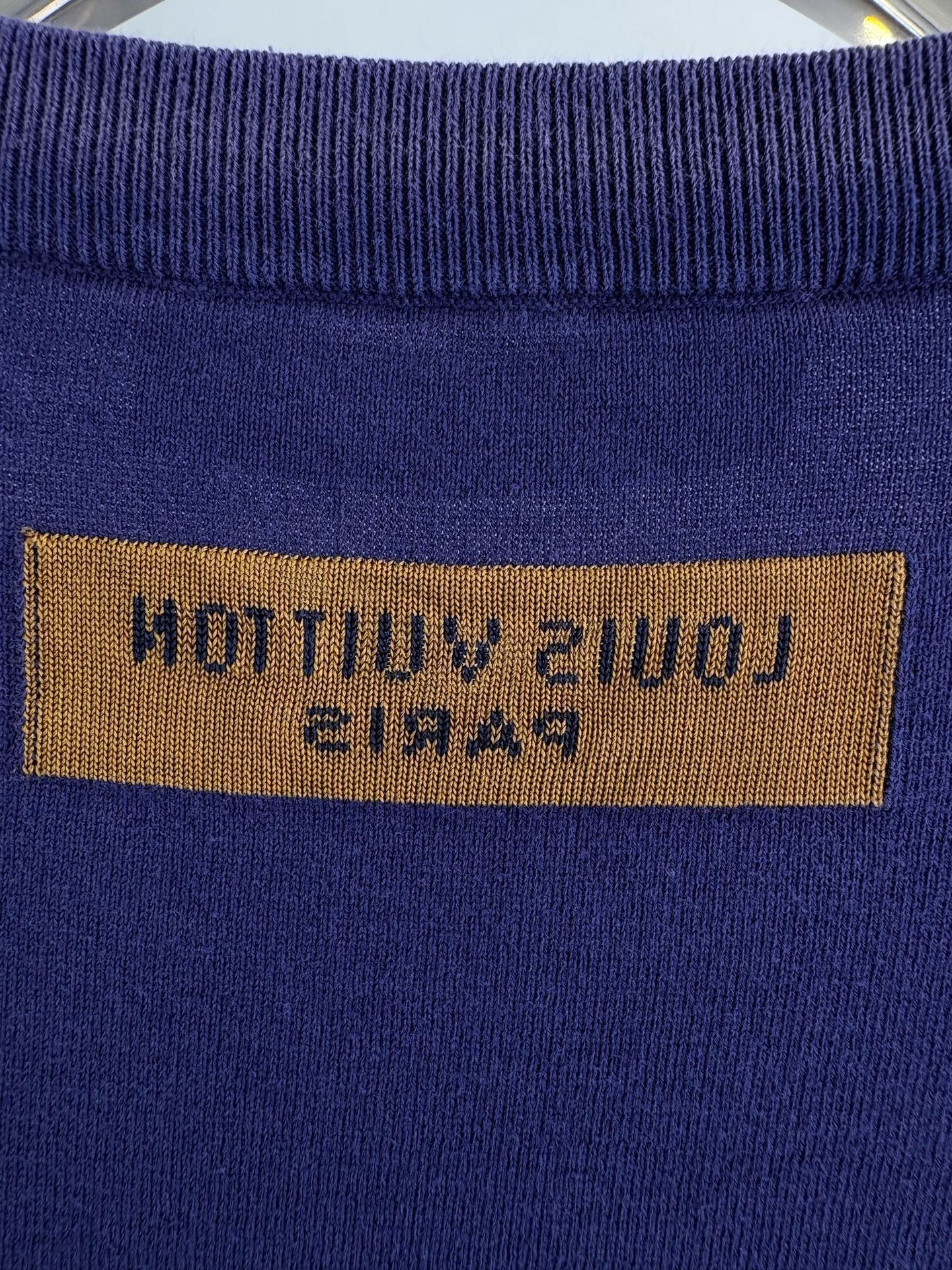 Louis Vuitton Louis Vuitton LV Chest Logo Knit Tee Size US M / EU 48-50 / 2 - 3 Thumbnail