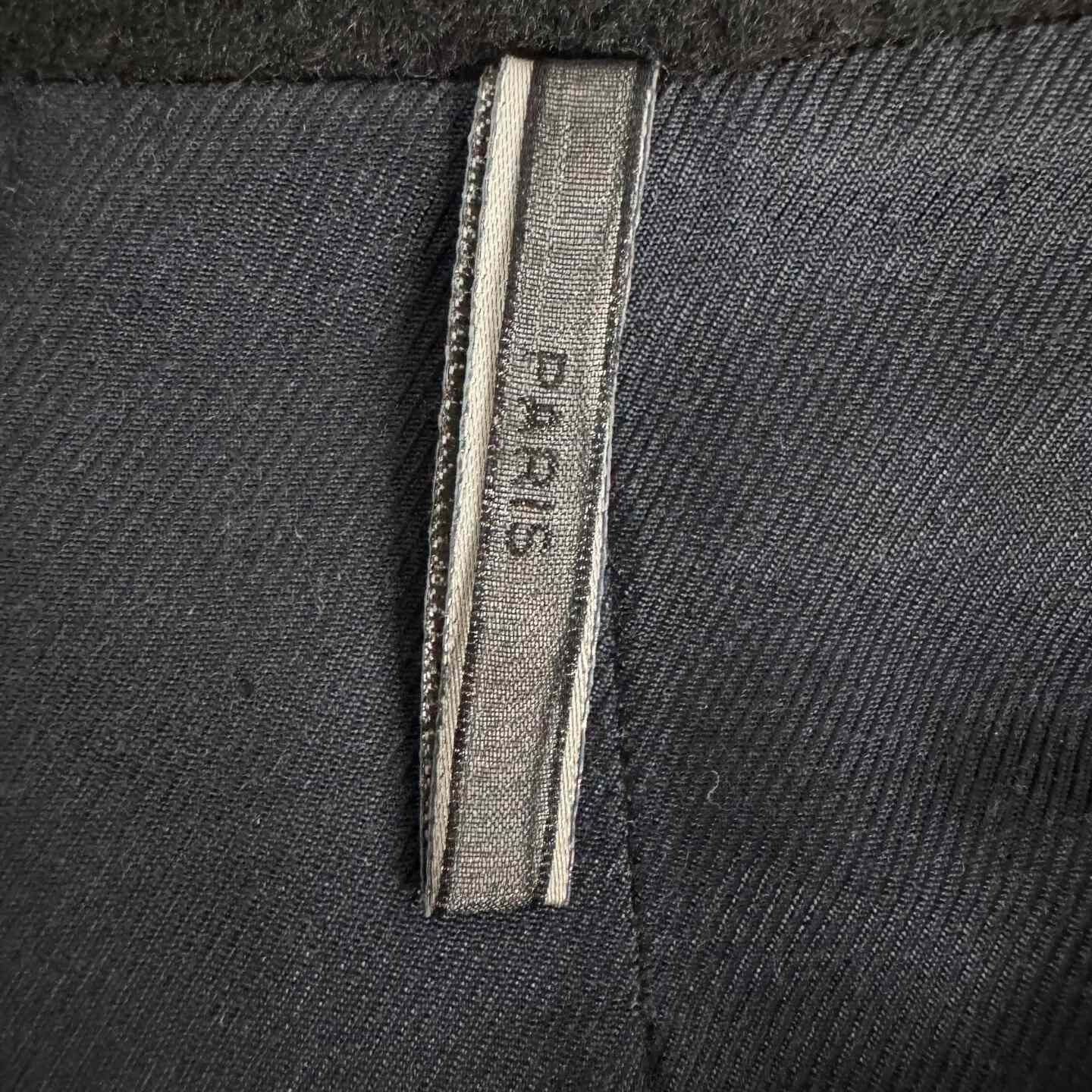Dior Dior Black Double-Breasted Lapel Coat Size US M / EU 48-50 / 2 - 3 Thumbnail